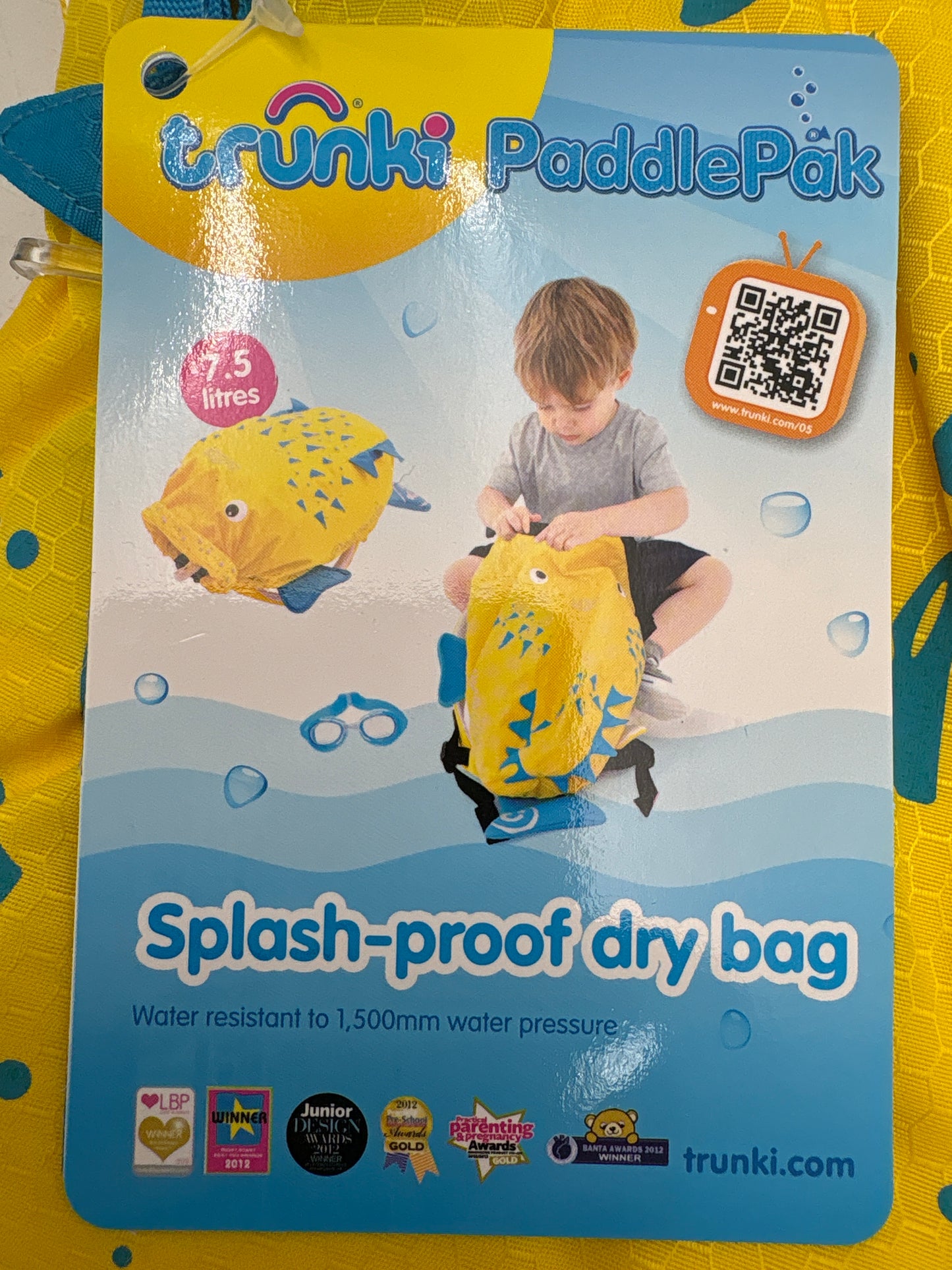 Trunki-Paddle pak-Gul fisk