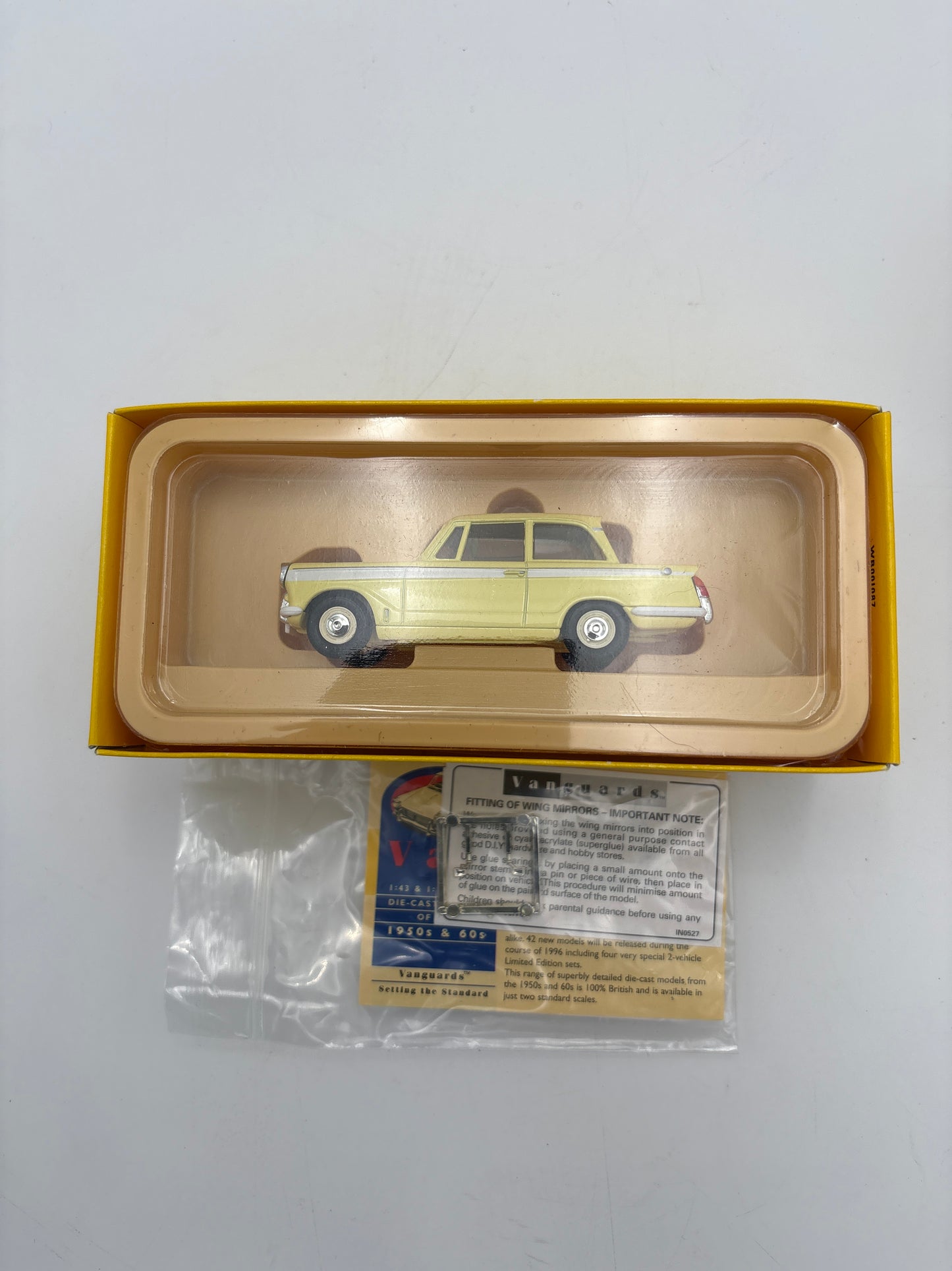 Vanguards Triumph Herald-Yellow