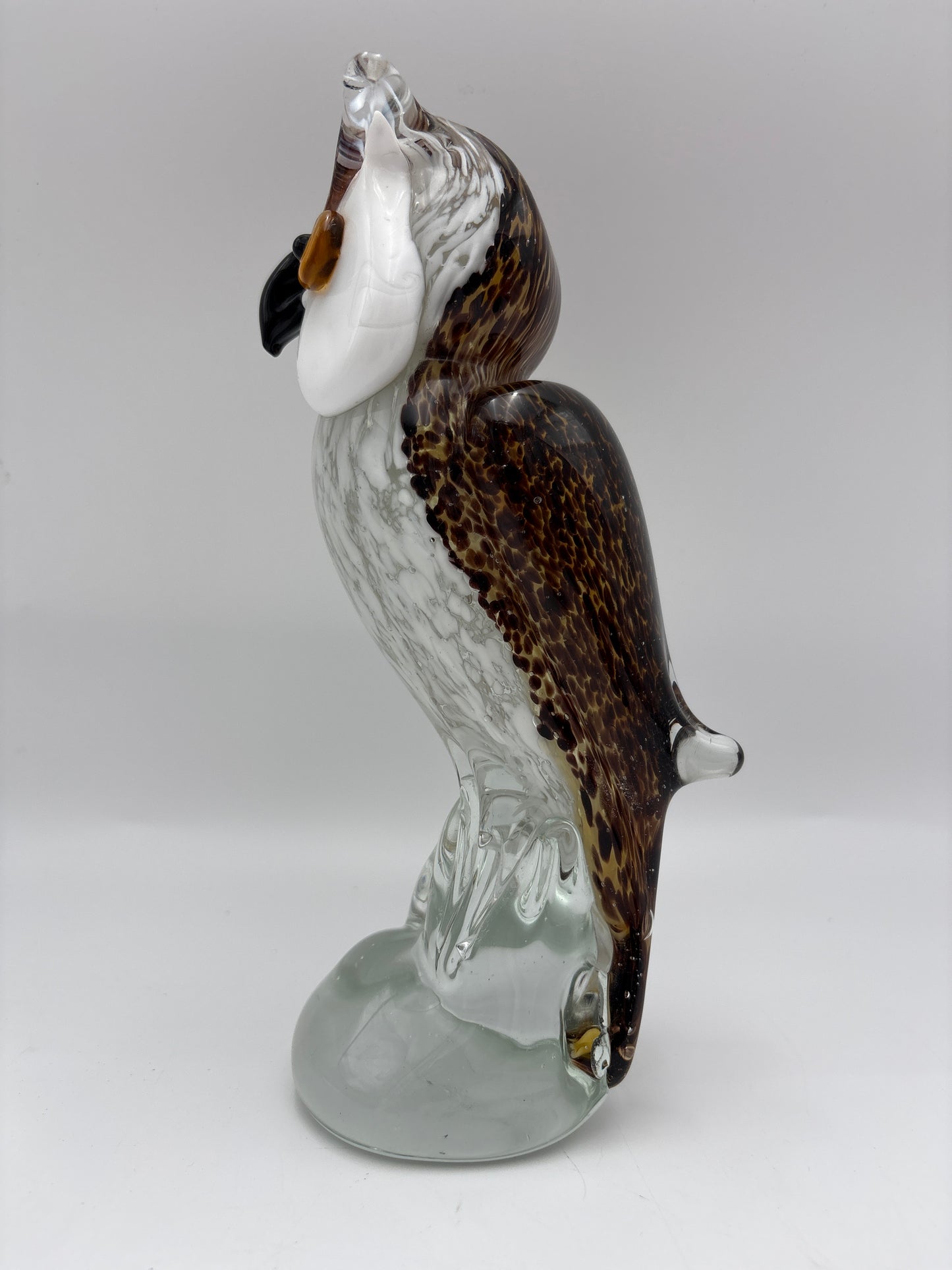 Murano glas ugle h.22cm