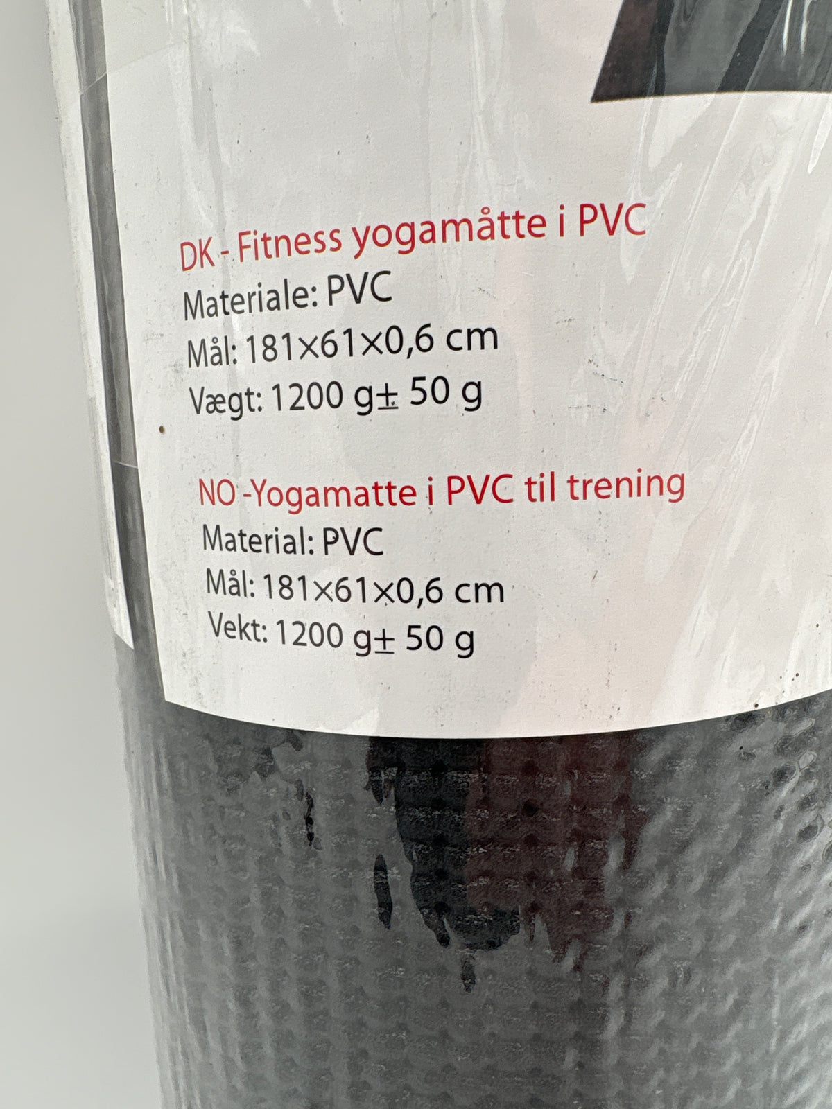 In Shape Fitness yogamåtte