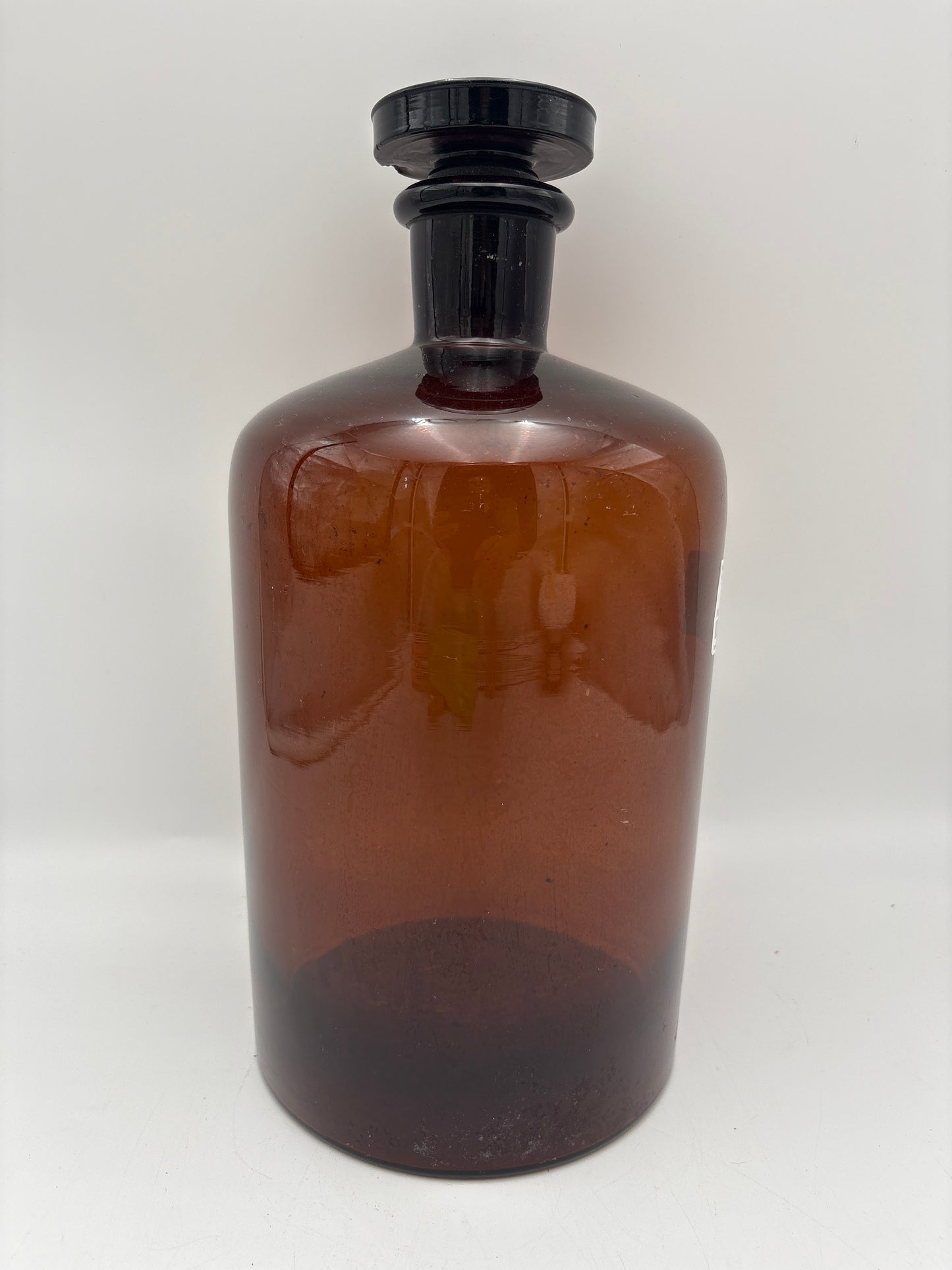 Vintage Apotekerflaske med glasprop-34cm