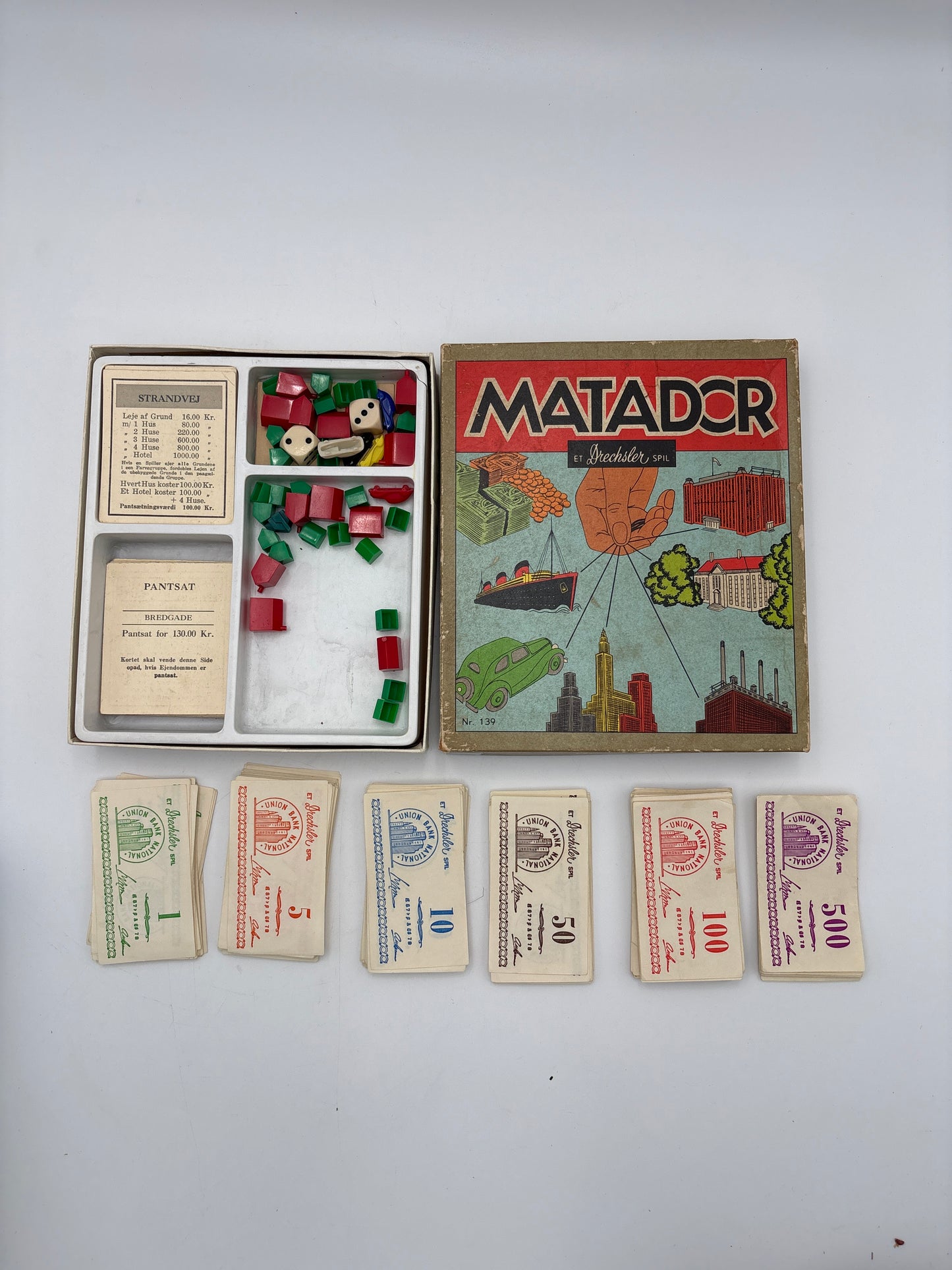 Drechsler spil, Matador nr.139 uden spilleplade (Grå æske)