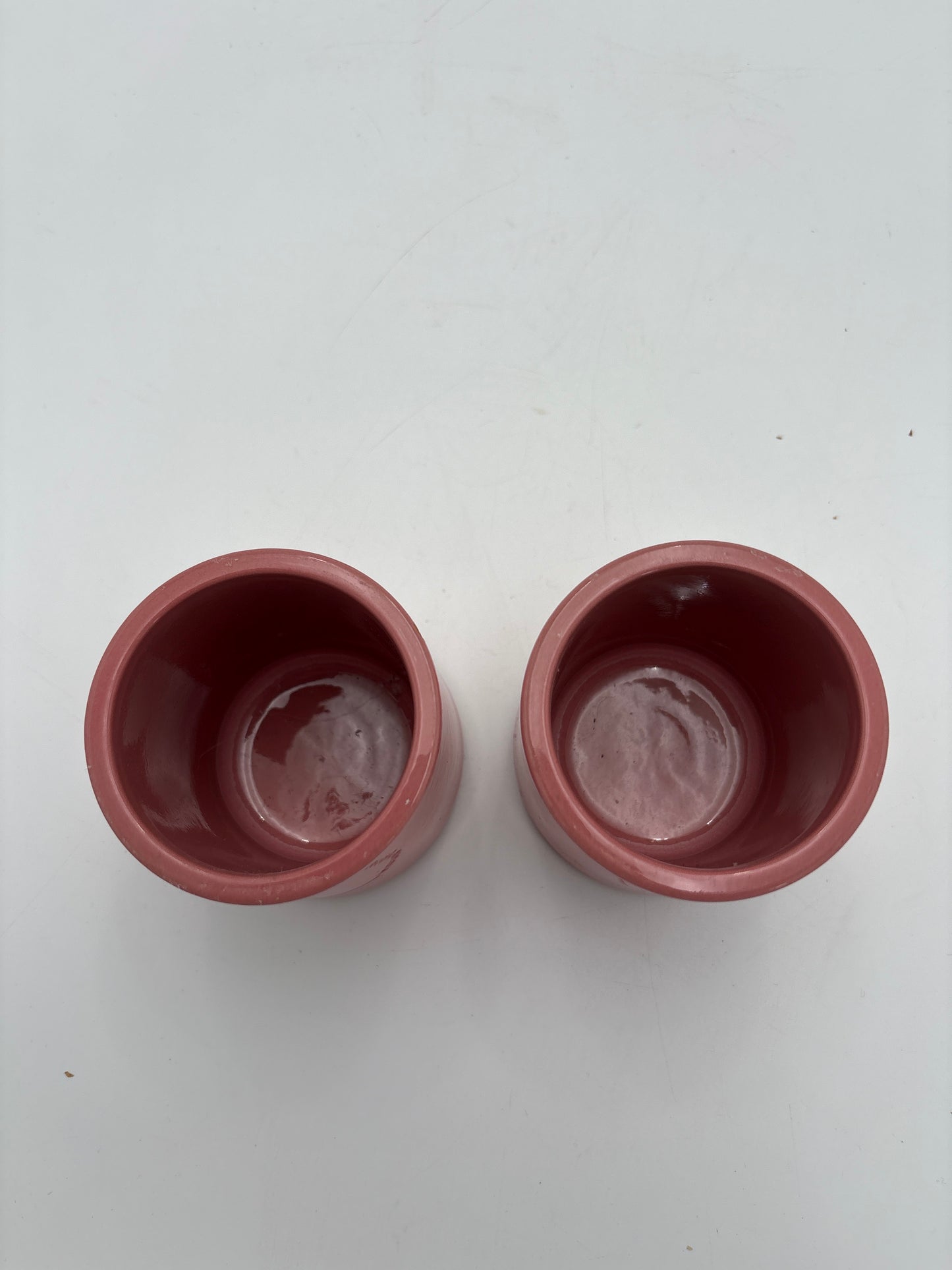 Franske yoghurt potter fra La Ferniere-2 stk.