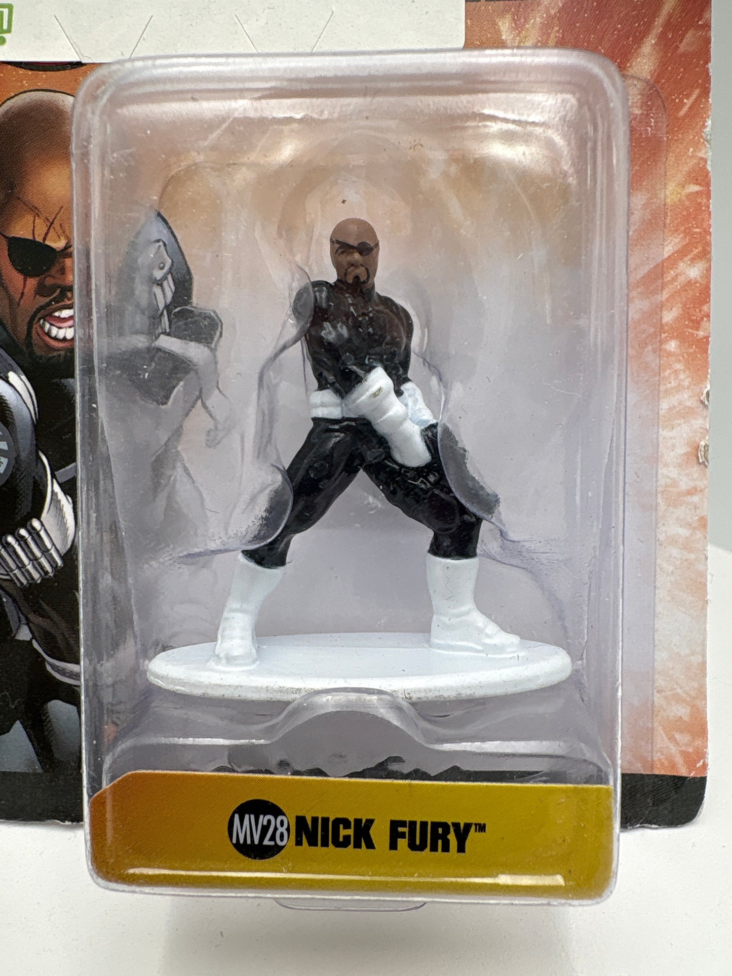 Nano Metal Fig.-Marvel Avengers-MV28-Nick Fury
