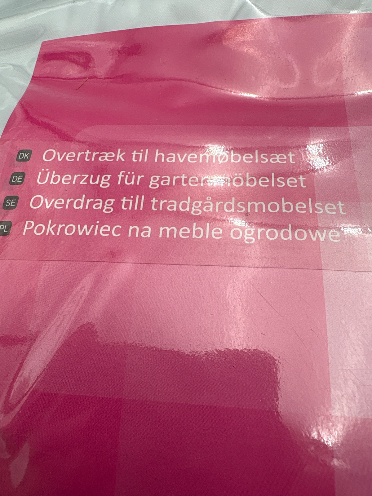 Outfit overtræk til havebordet