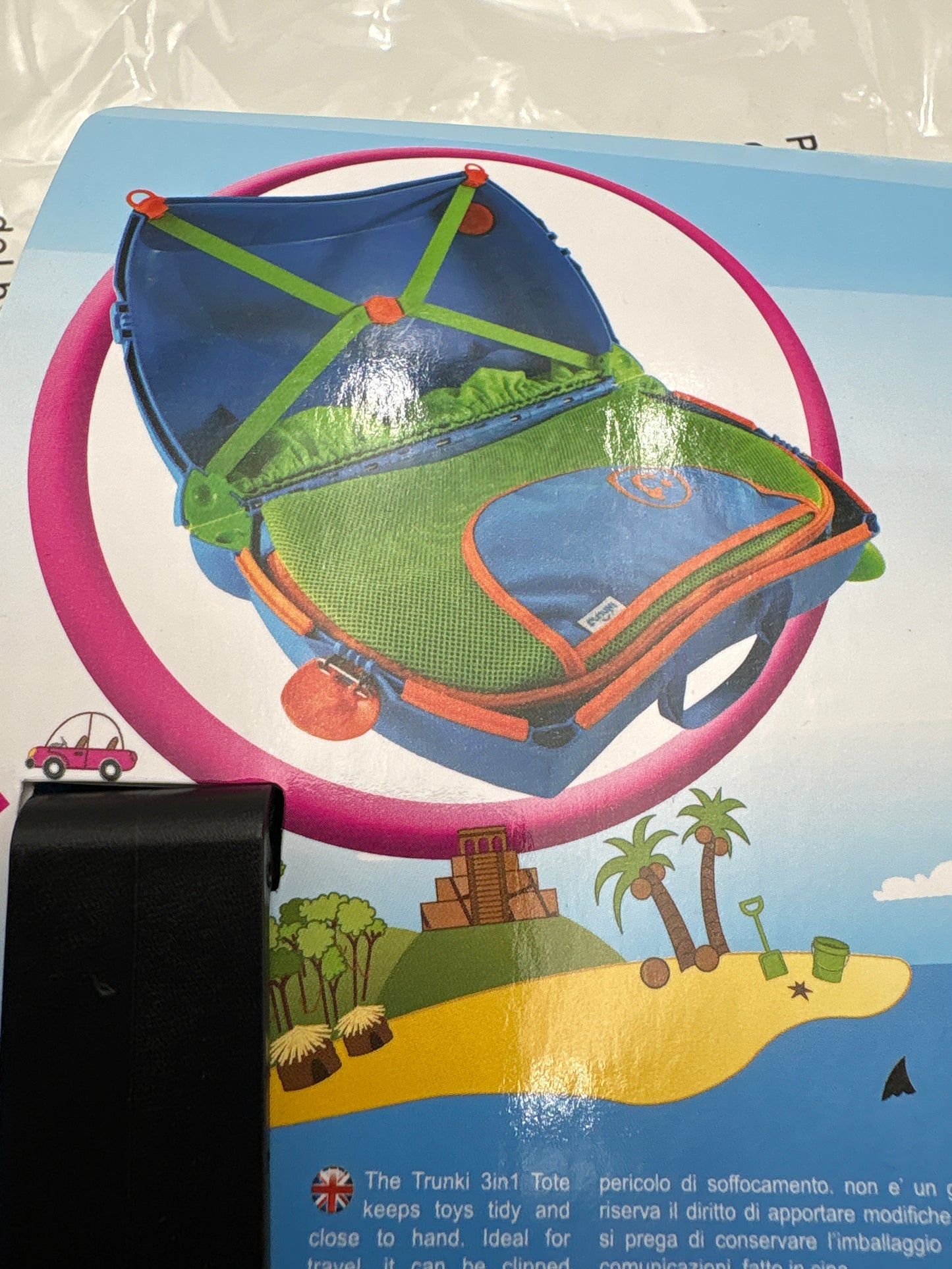 Trunki-Skuldertaske-Lyseblå