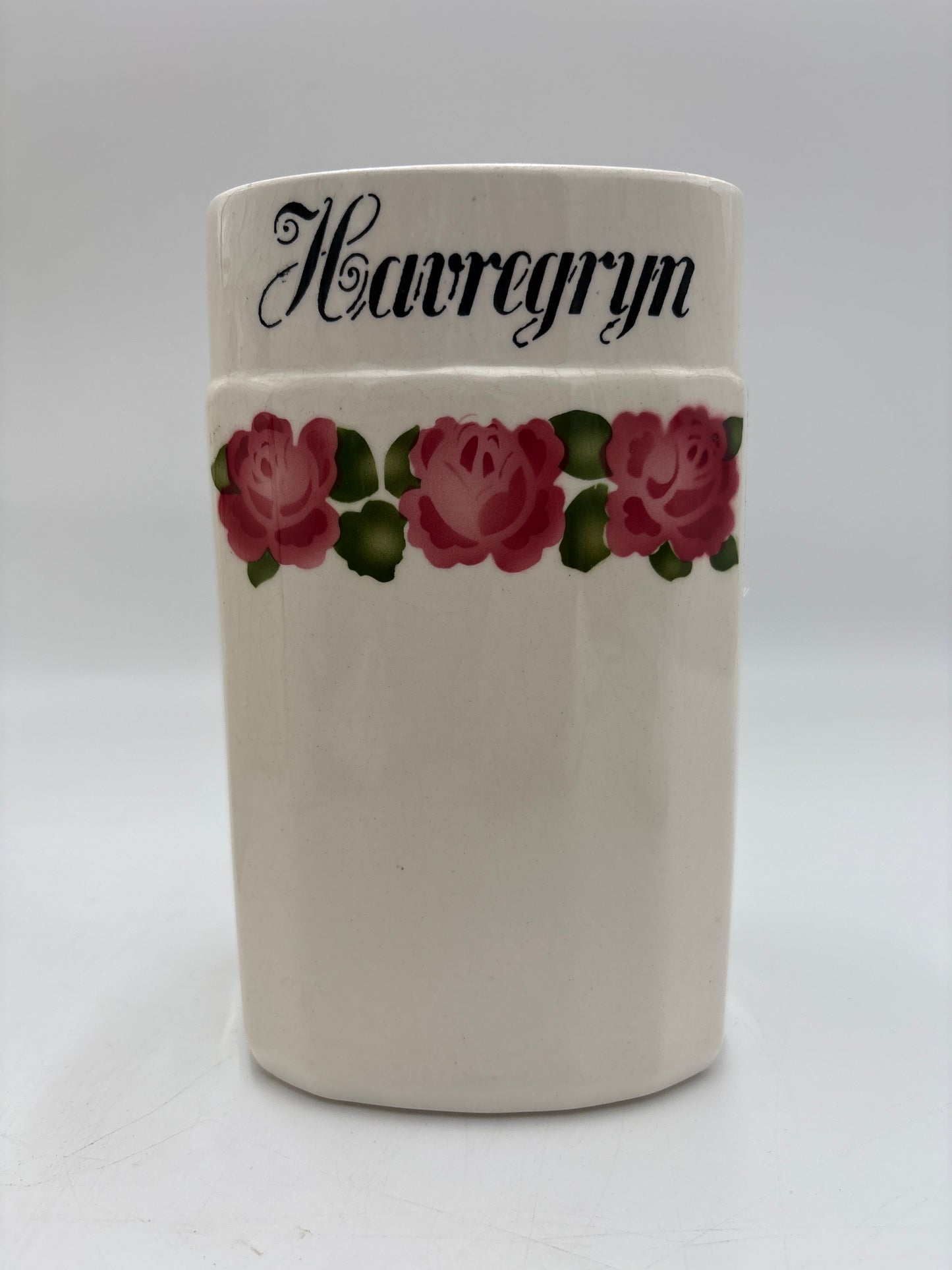 Vintage Flora Dec.2131, Opbevaringskrukker fra Eisterwerda, h21cm-5 stk.
