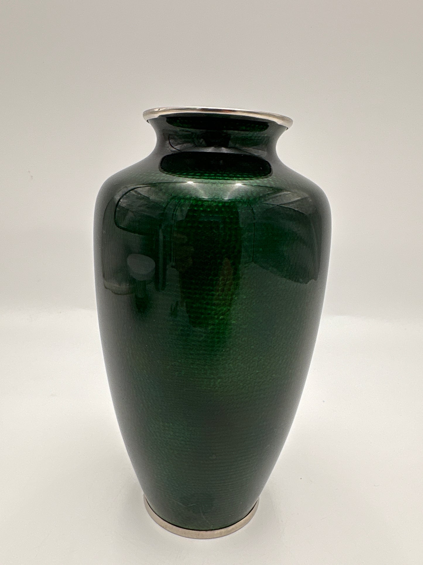 Vintage Japansk Sato Cloisonńe Ginbari vase