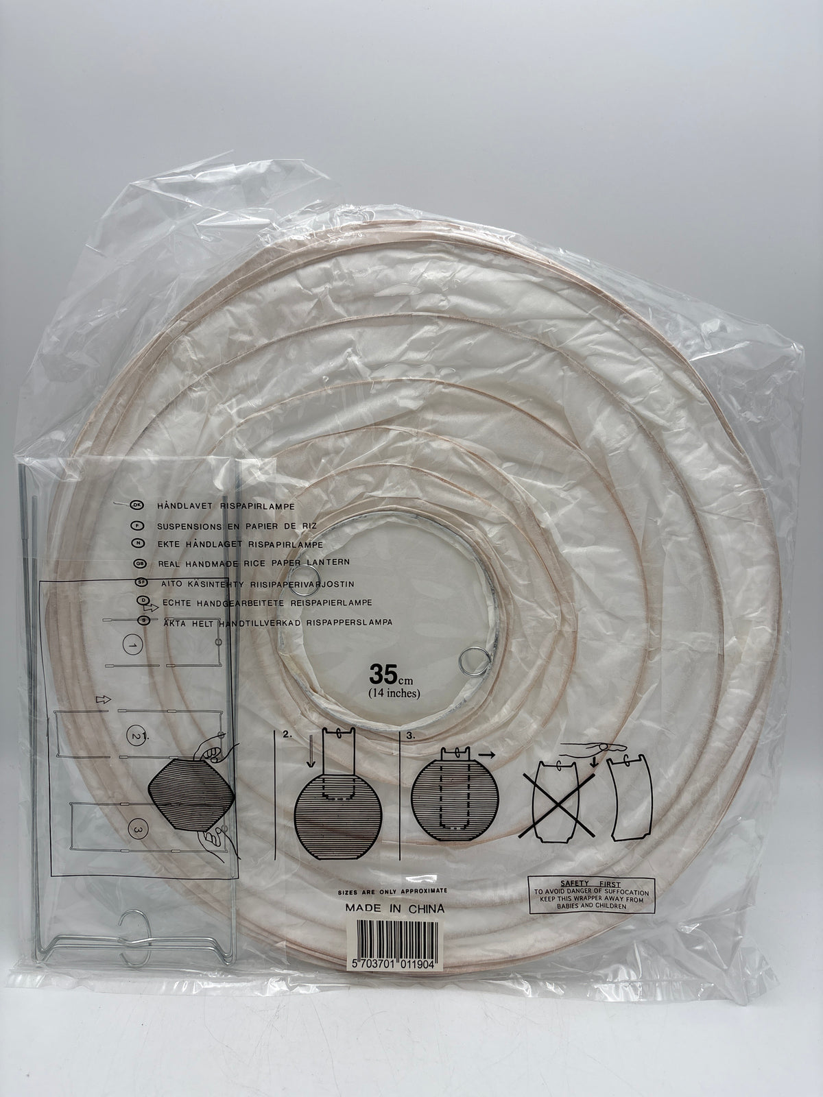 Ris lampe ø35cm