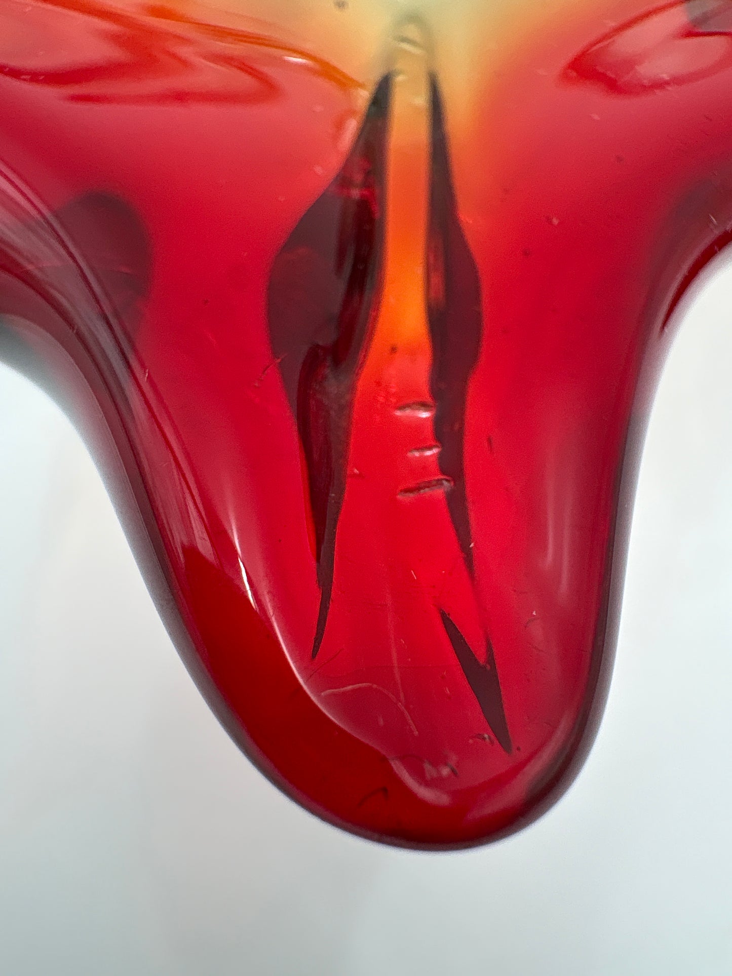 Vintage Murano bordskål 33cm.