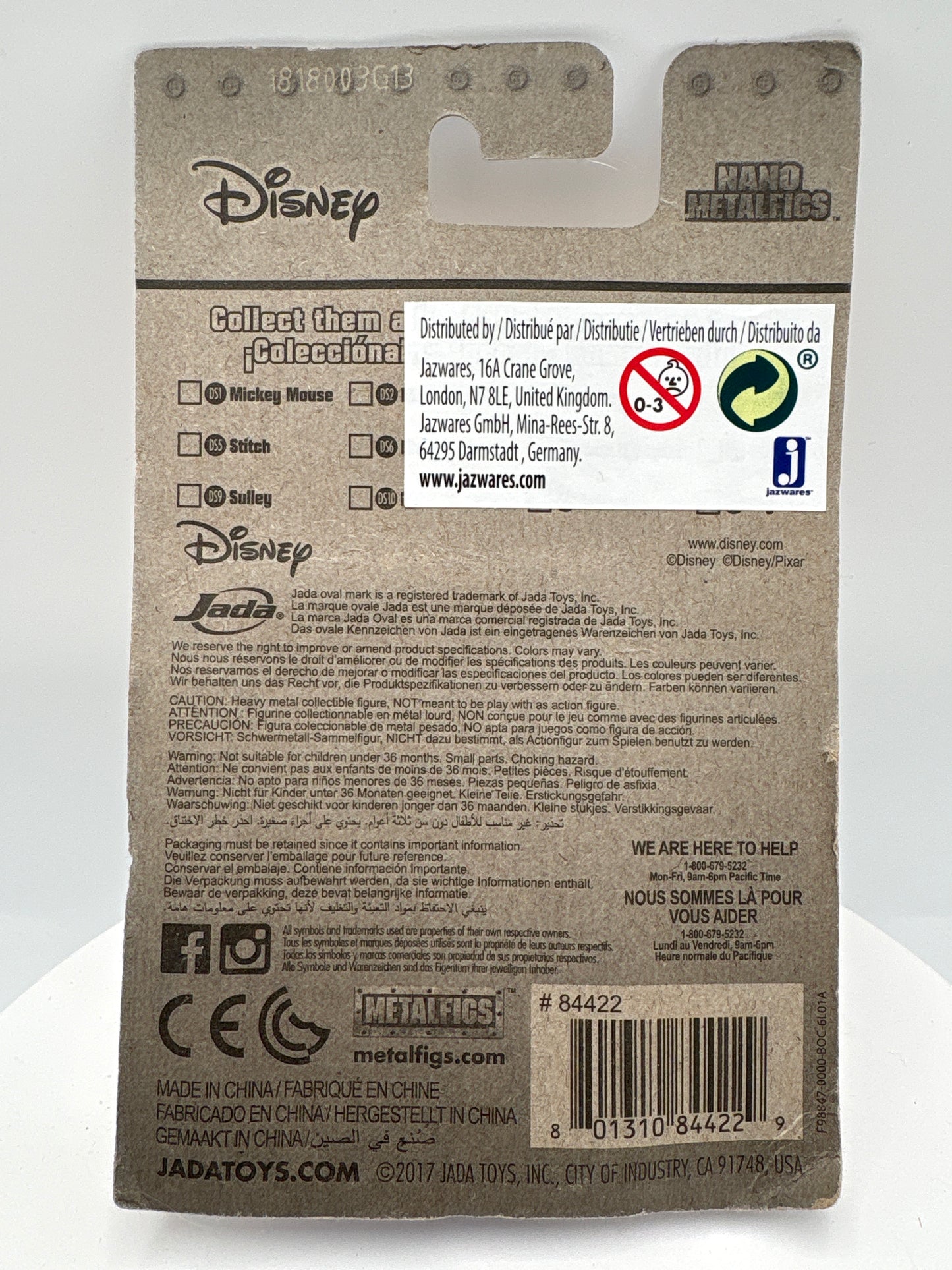 Nano Metal Fig.-Disney-DS5-Stitch