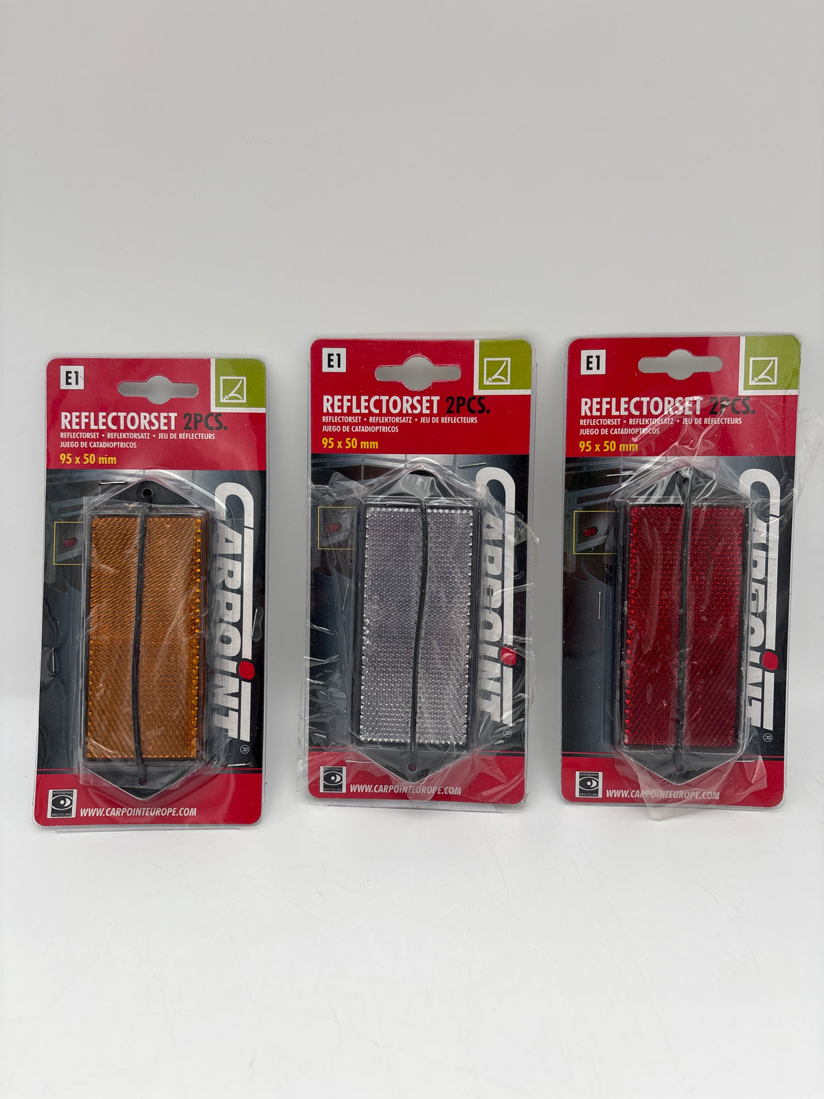 Kasse med Carpoint reflectorset-80 stk.