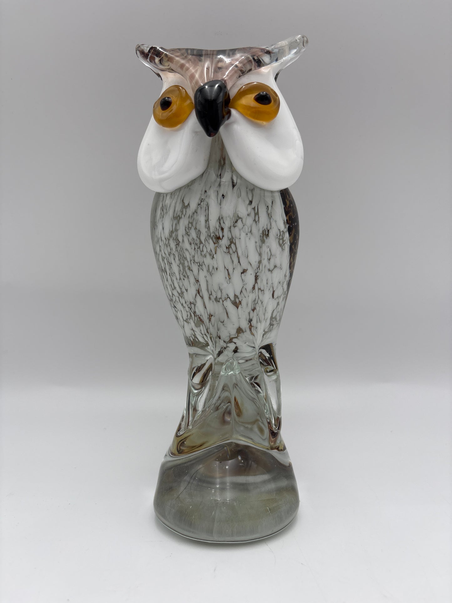 Murano glas ugle h.22cm