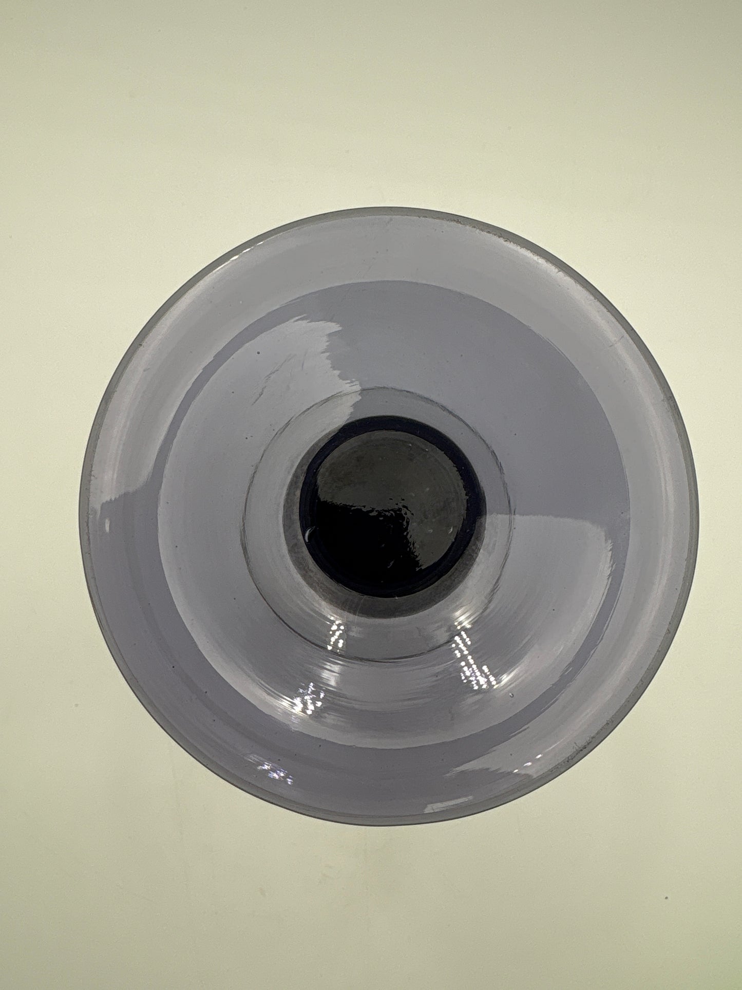 Stor, flot mundblæst ispokal / cocktailglas h24,5cm