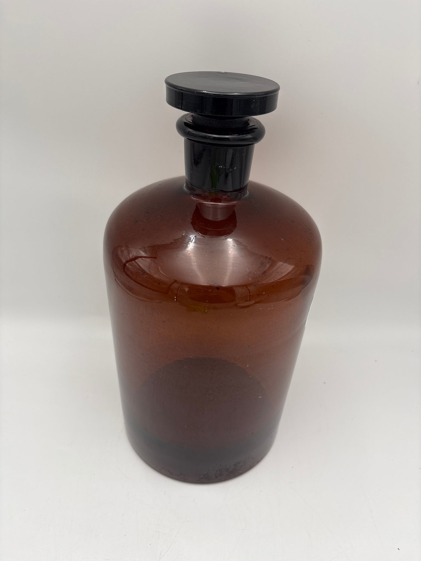 Vintage Apotekerflaske med glasprop-34cm