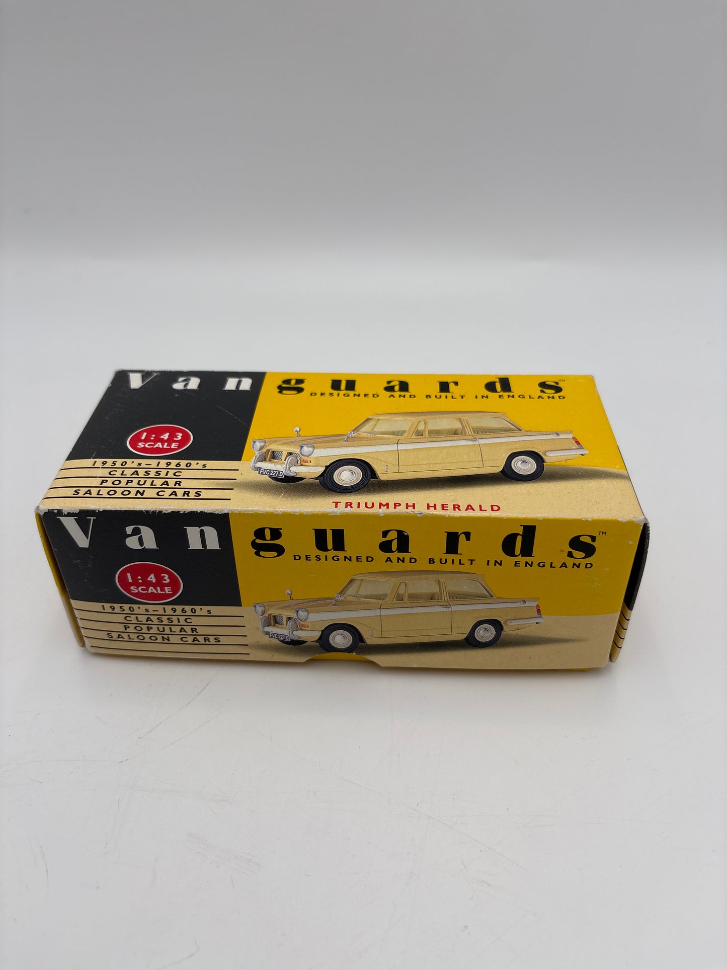 Vanguards Triumph Herald-Yellow