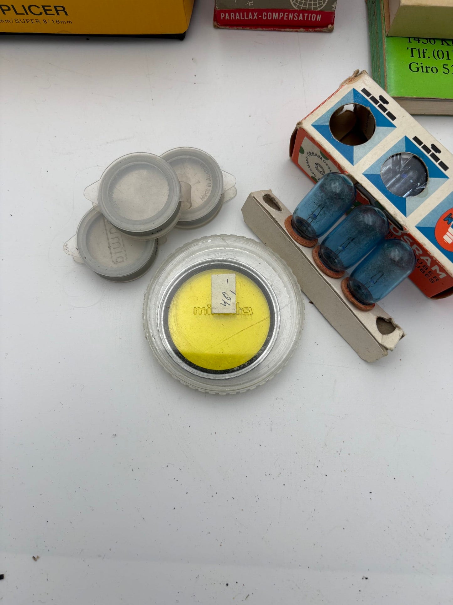 Gammelt fotoudstyr
