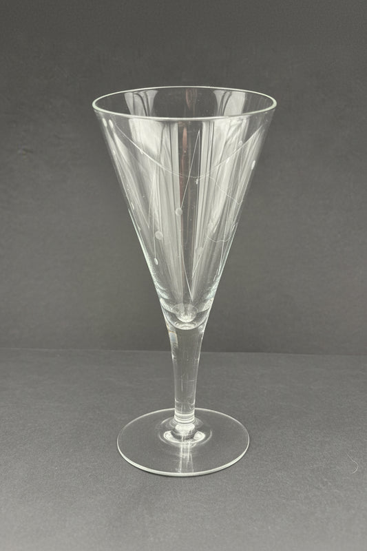 Holmegård Clausholm glas-Hvidvinsglas ø7, h16cm