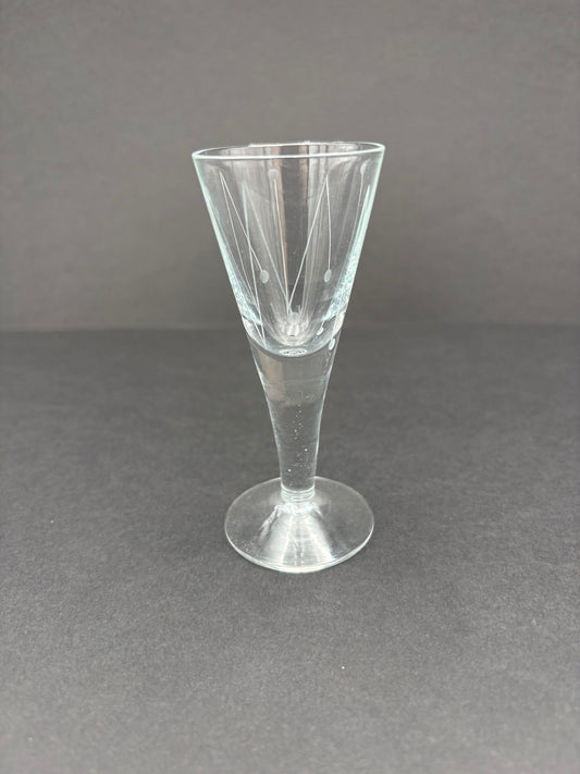 Holmegård Clausholm glas-Snapseglas ø4, h10cm