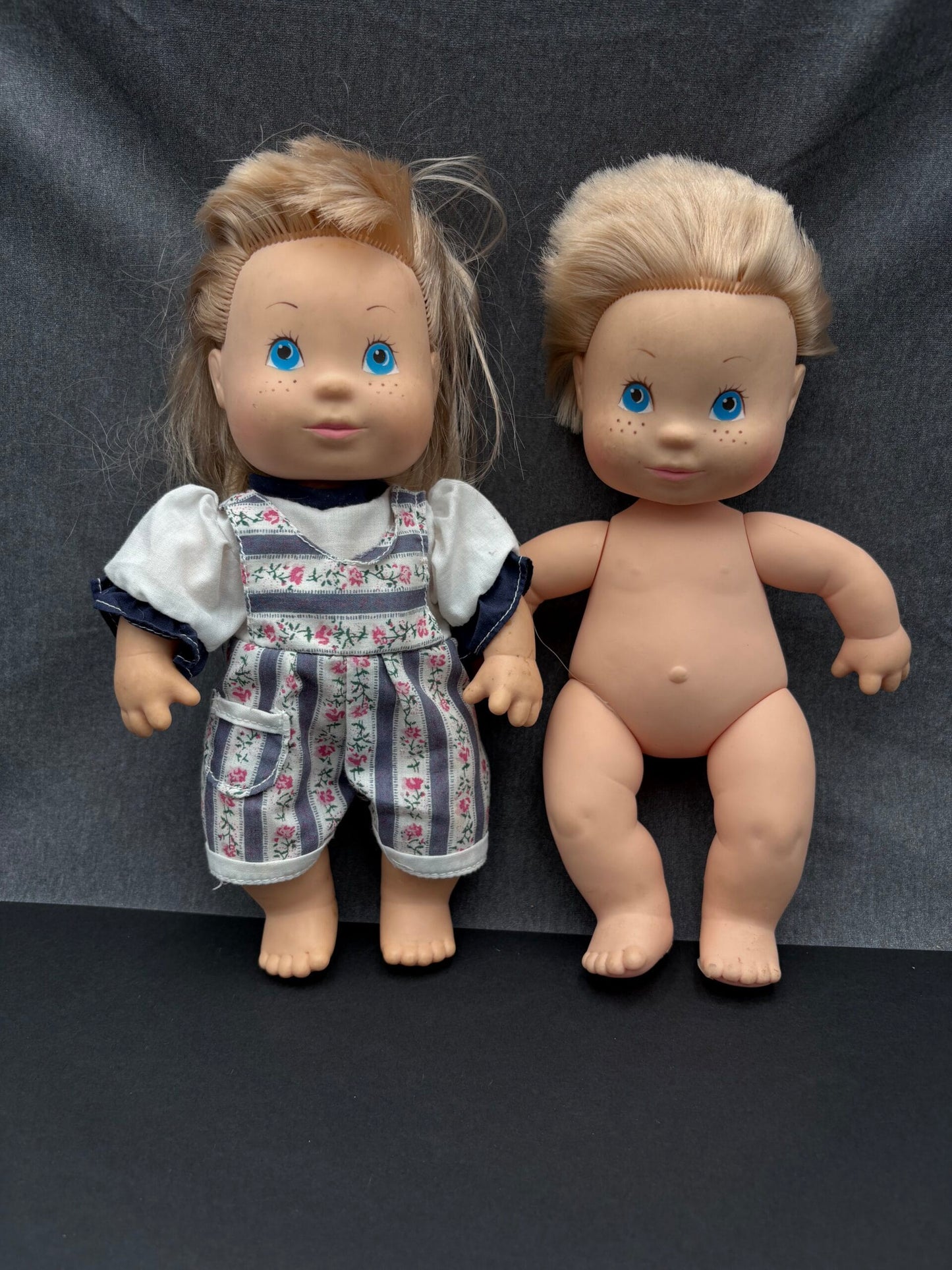 Vintage dukker(2) -Dreng+pige