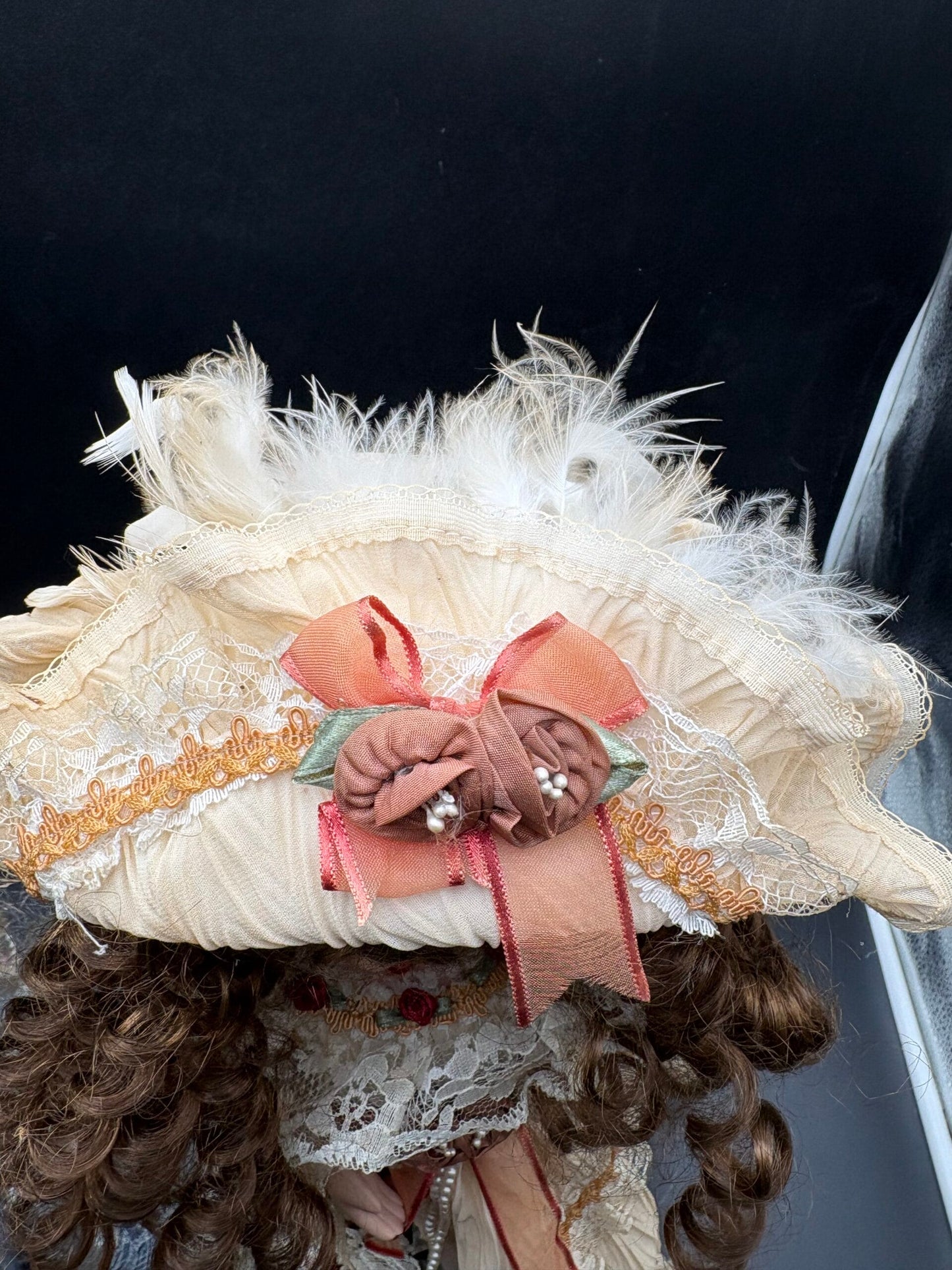 Vintage dukker(A)- 2 store porcelænsdukker