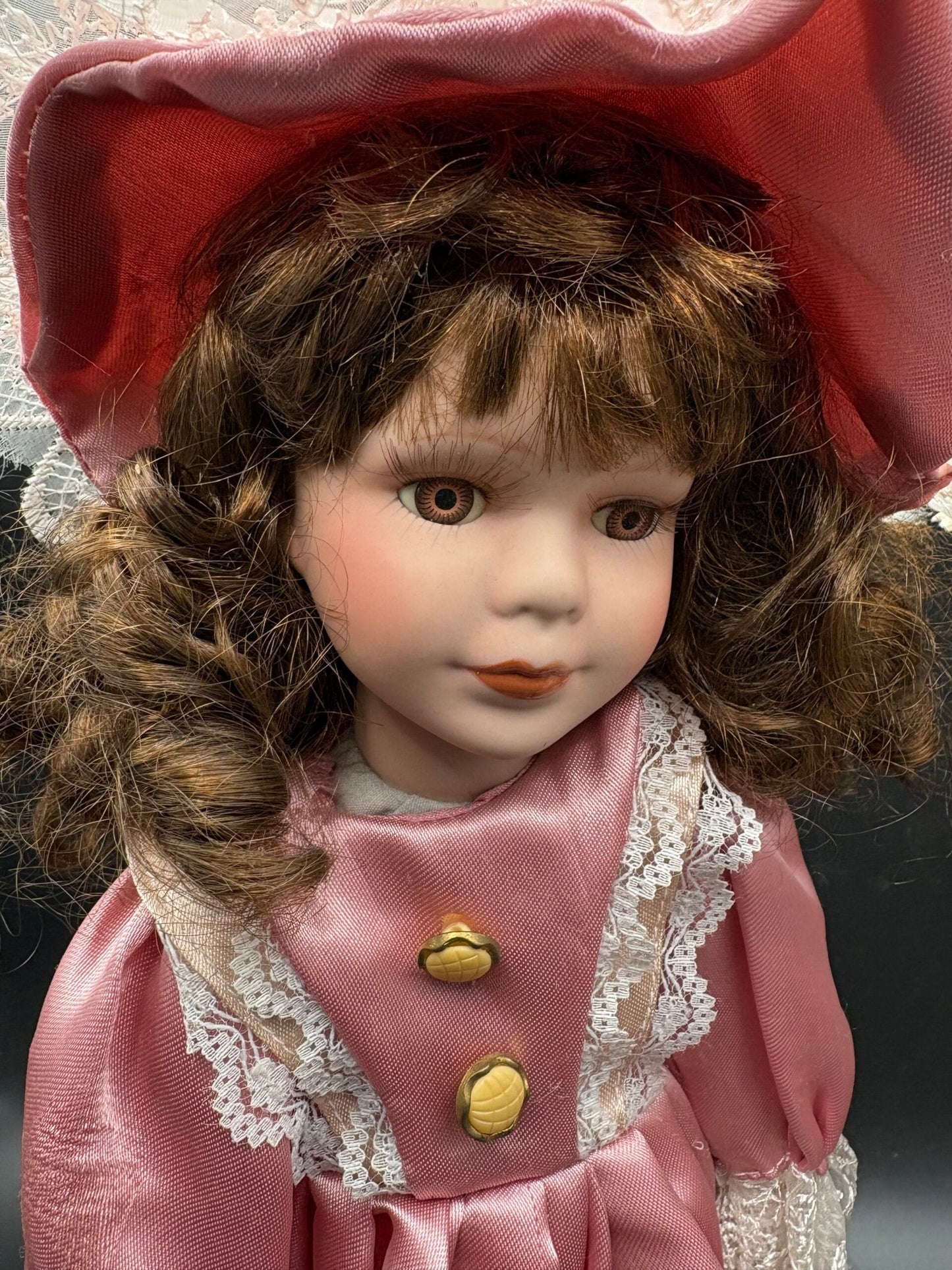 Vintage dukker(B)- 2 store porcelænsdukker