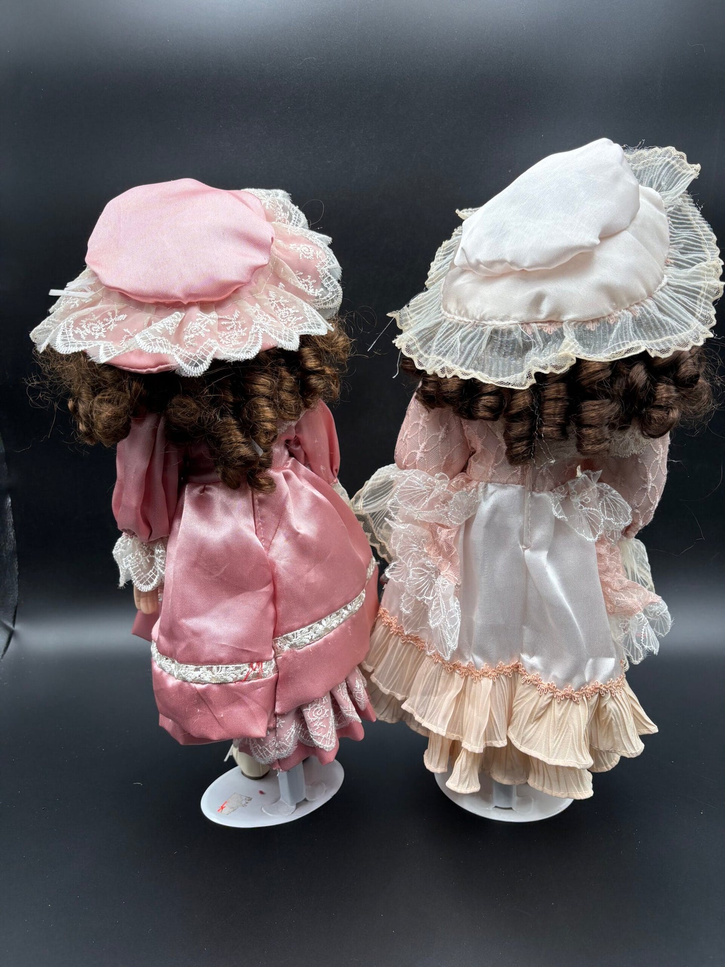 Vintage dukker(B)- 2 store porcelænsdukker