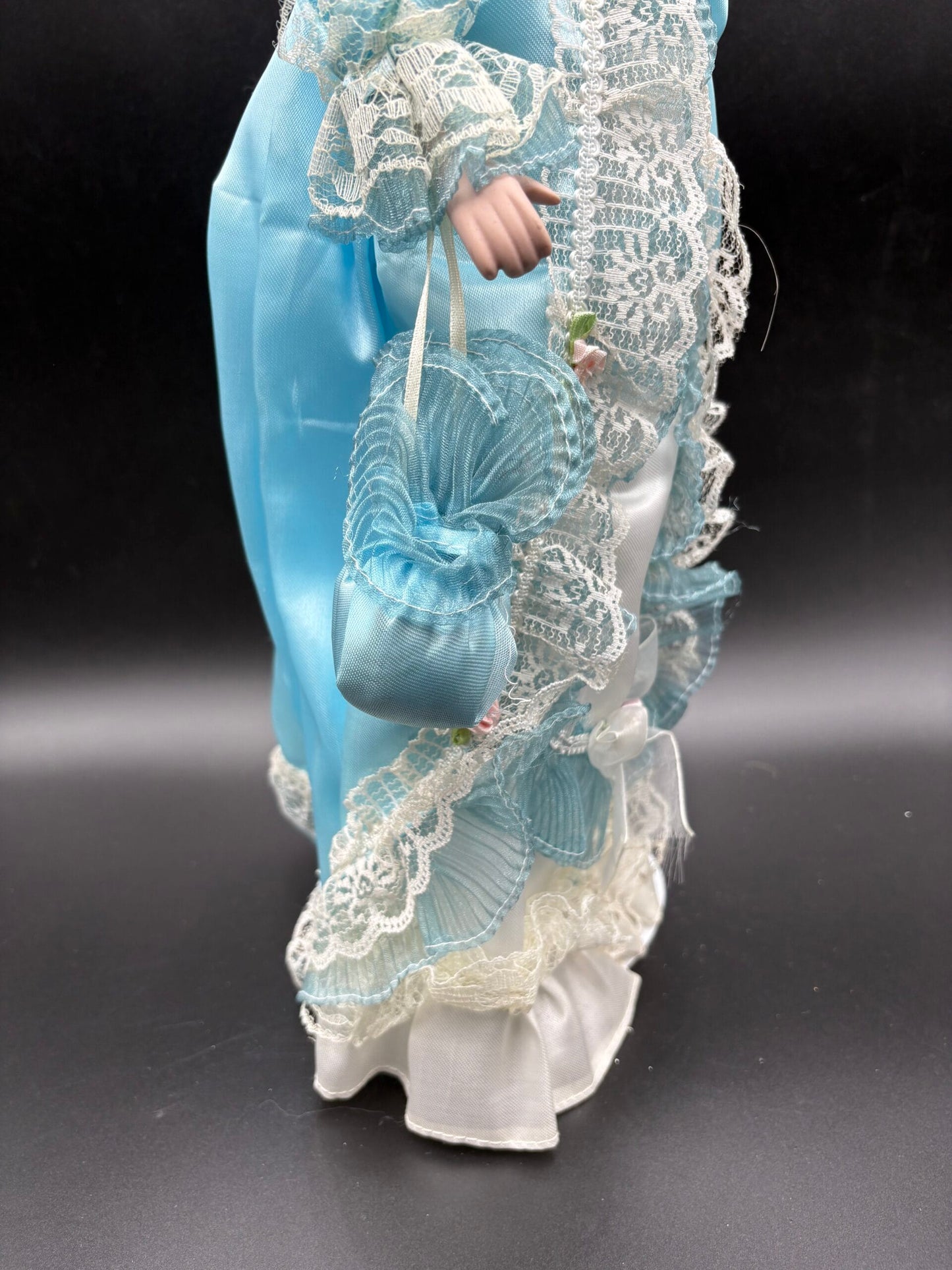 Vintage dukke(C)-Stor porcelænsdukke