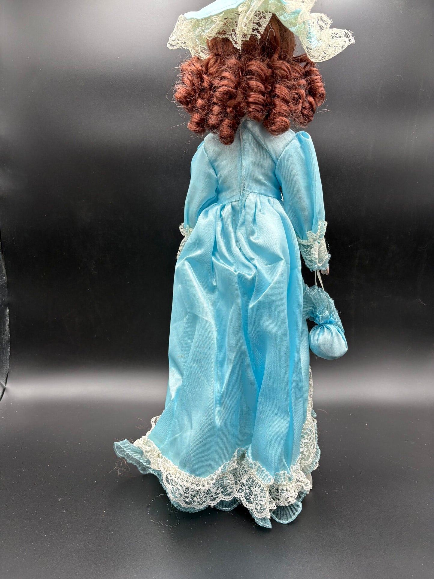 Vintage dukke(C)-Stor porcelænsdukke