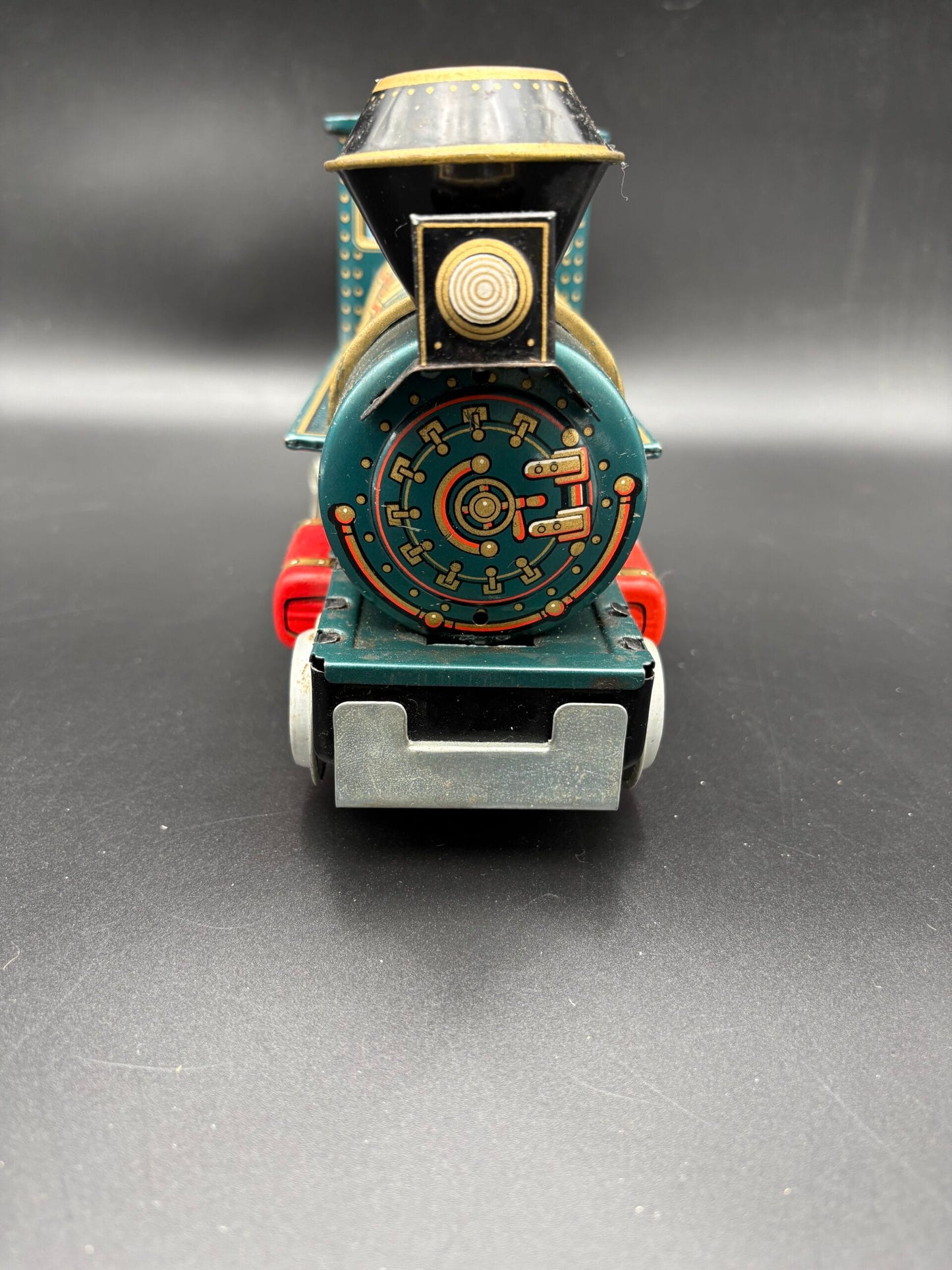 Western Express Bliklegetøjstog fra 1950-60'erne