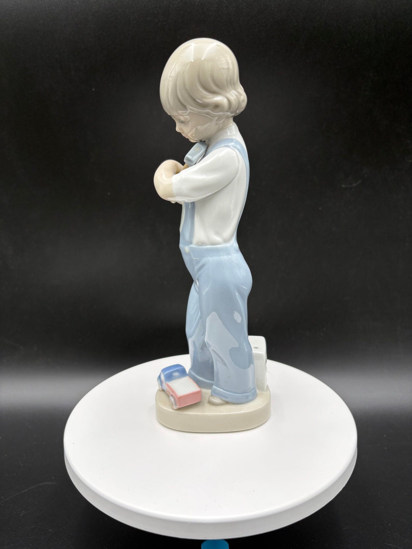 Lladro porcelænsfigur-Mekaniker dreng