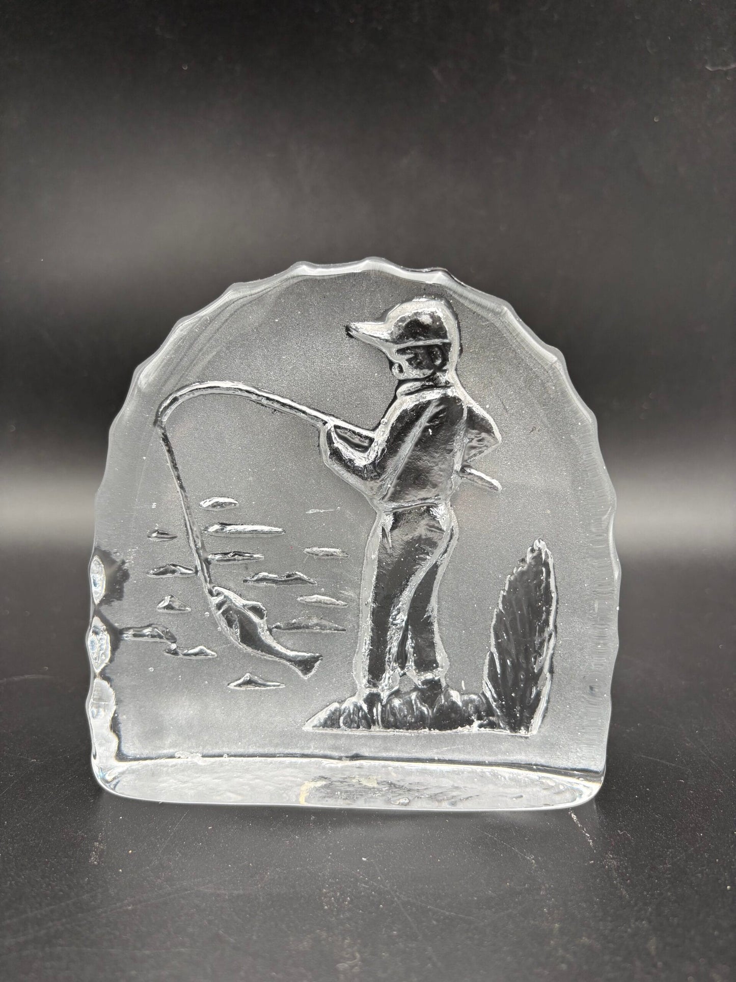 Eda Kristall-Sweden glas art-Papirvægt