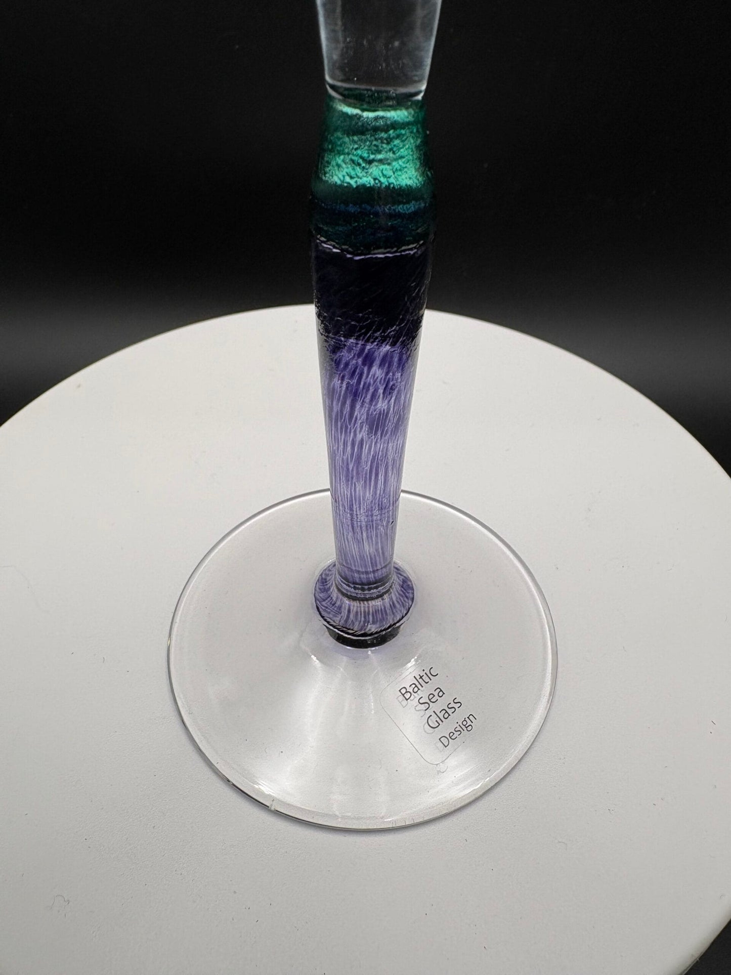 Batio seaglass-Bornholm.2 stk Party champagneglas