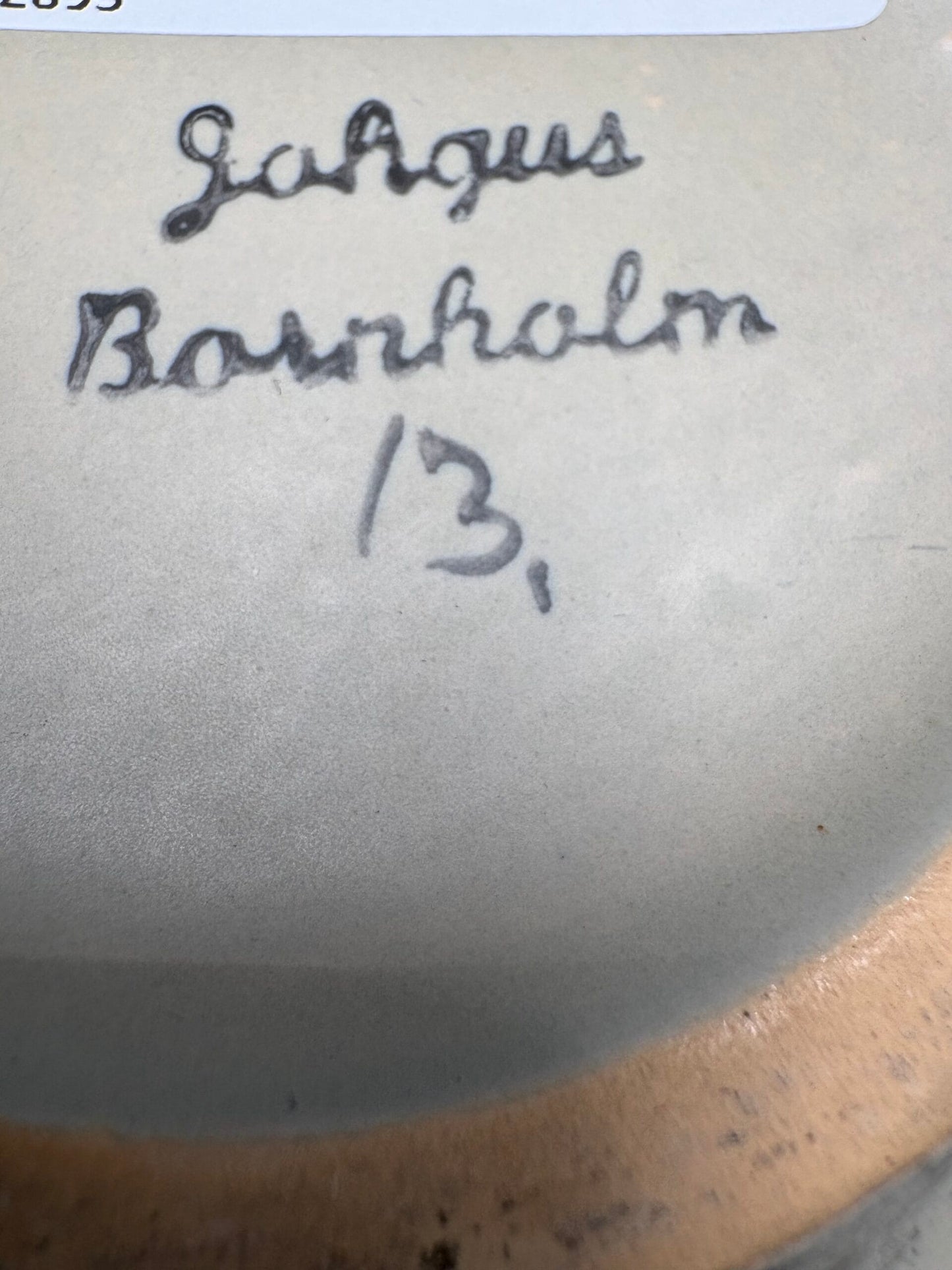 Johgus-Bornholm-Låg krukke