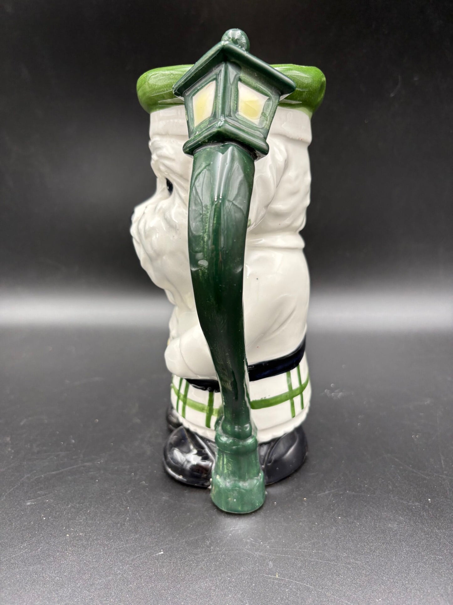 Stort og gammelt "Hunde" krus/vase