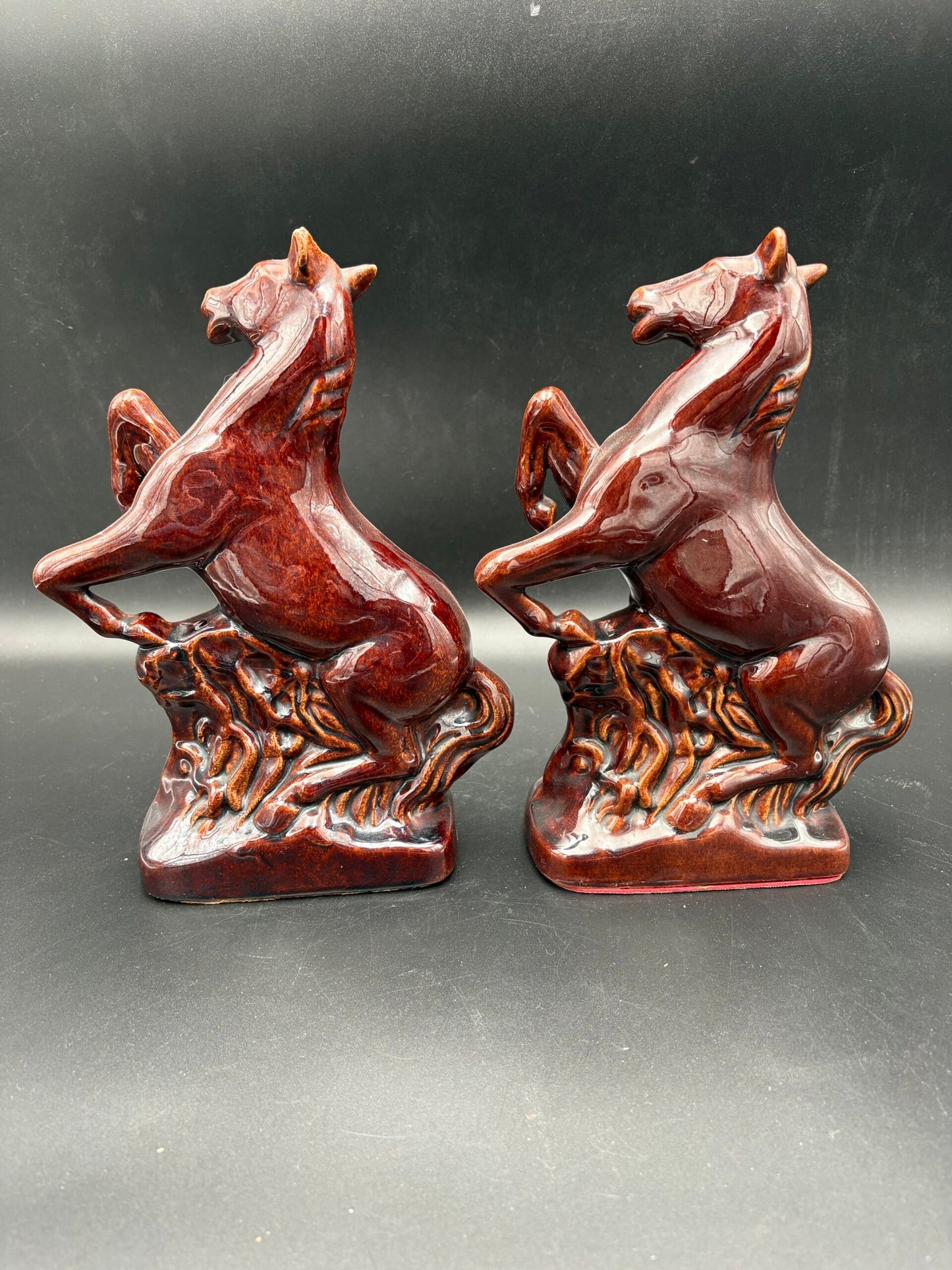 Store hestefigurer af Carl Scheidig Grafenthal-2 stk