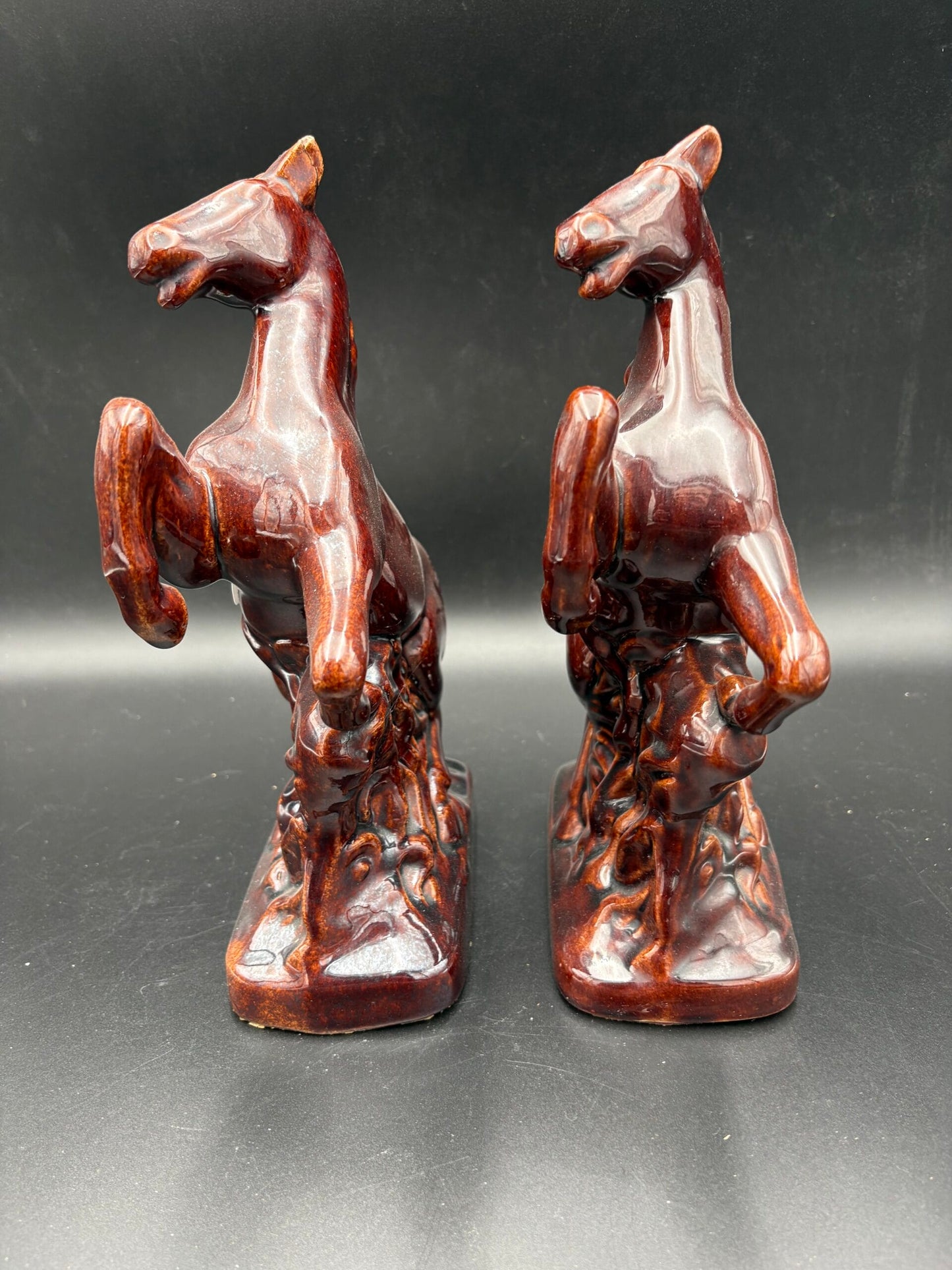 Store hestefigurer af Carl Scheidig Grafenthal-2 stk