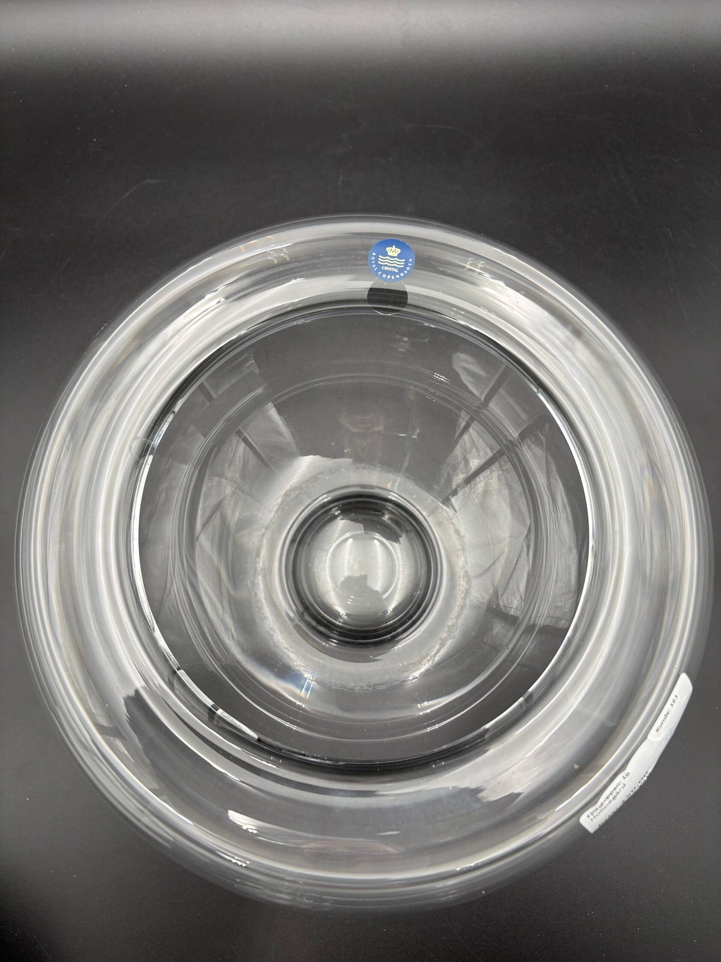 Royal Copenhagen Crystal skål-Ø 25cm