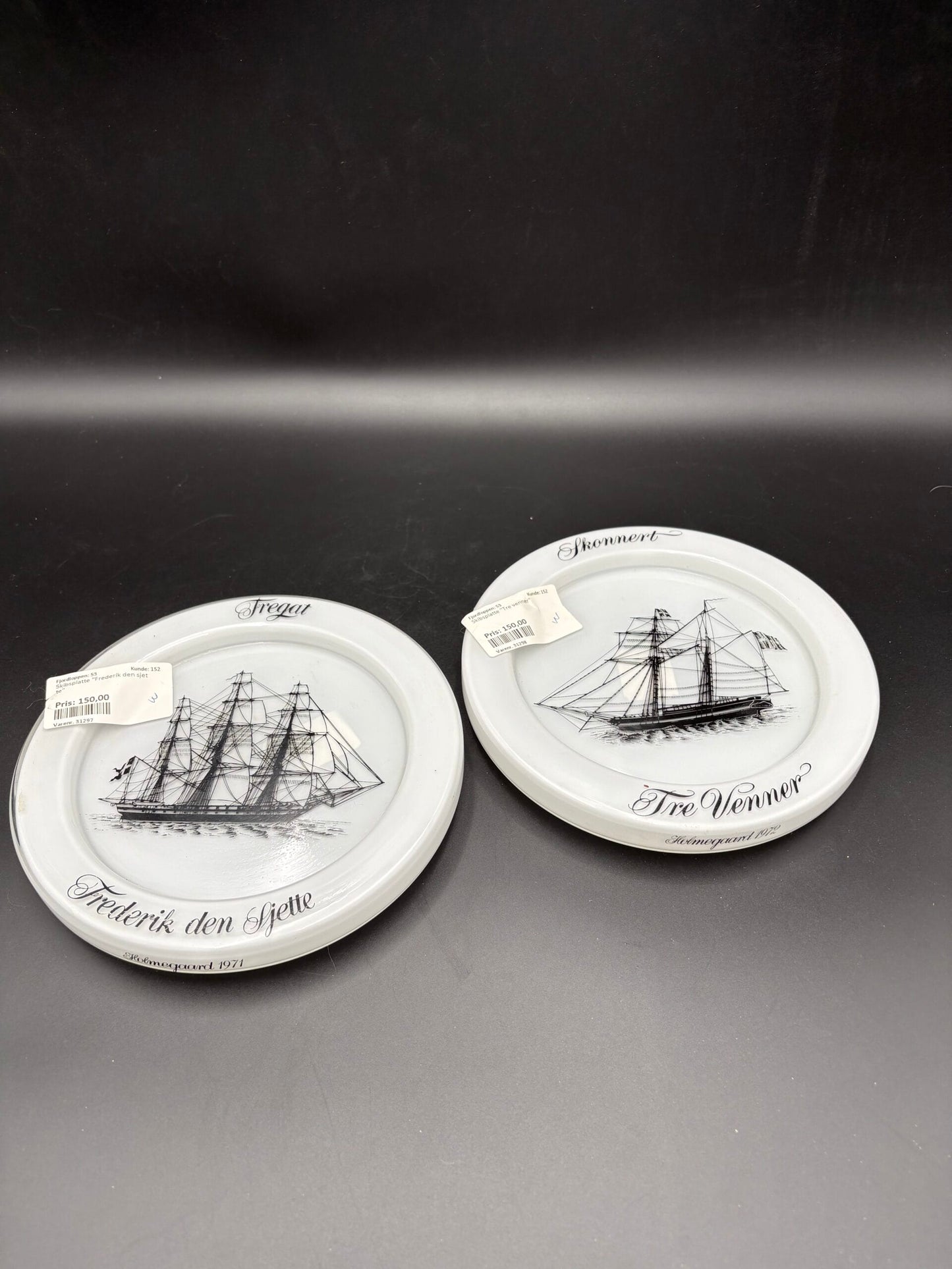 Holmegård Skibsplatte 1971