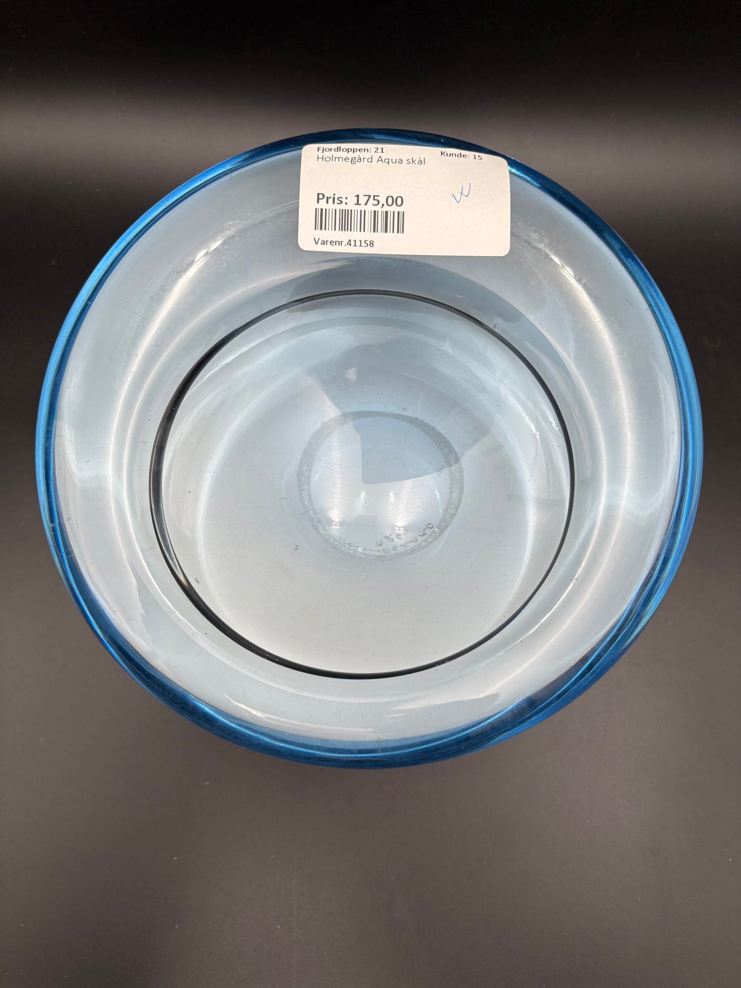 Holmegård, Aqua skål ø18,5cm