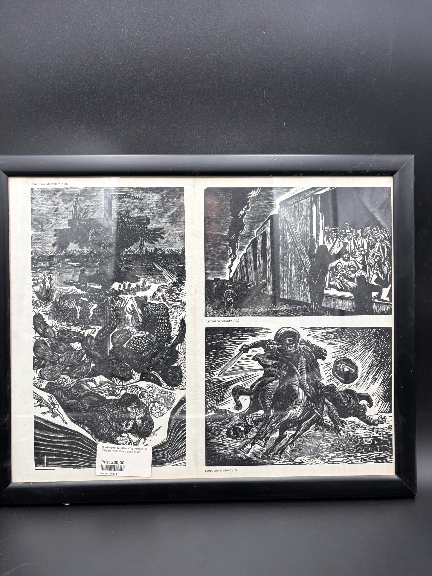 Mexicanske tryk af Leopoldo Méndez