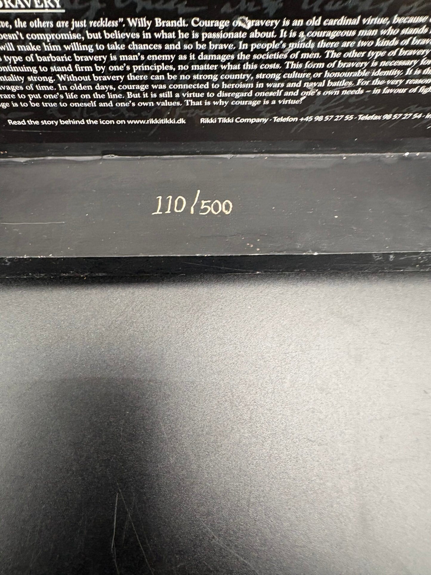 Mogens Leander-En duft af byzans-Tapperhed nr.110/500