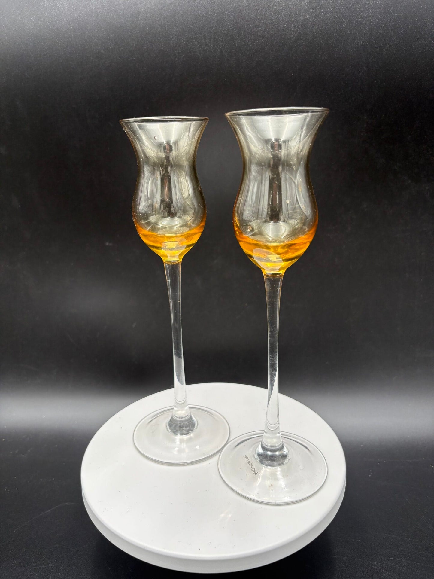 Krystal tulipan likørglas-2 stk.