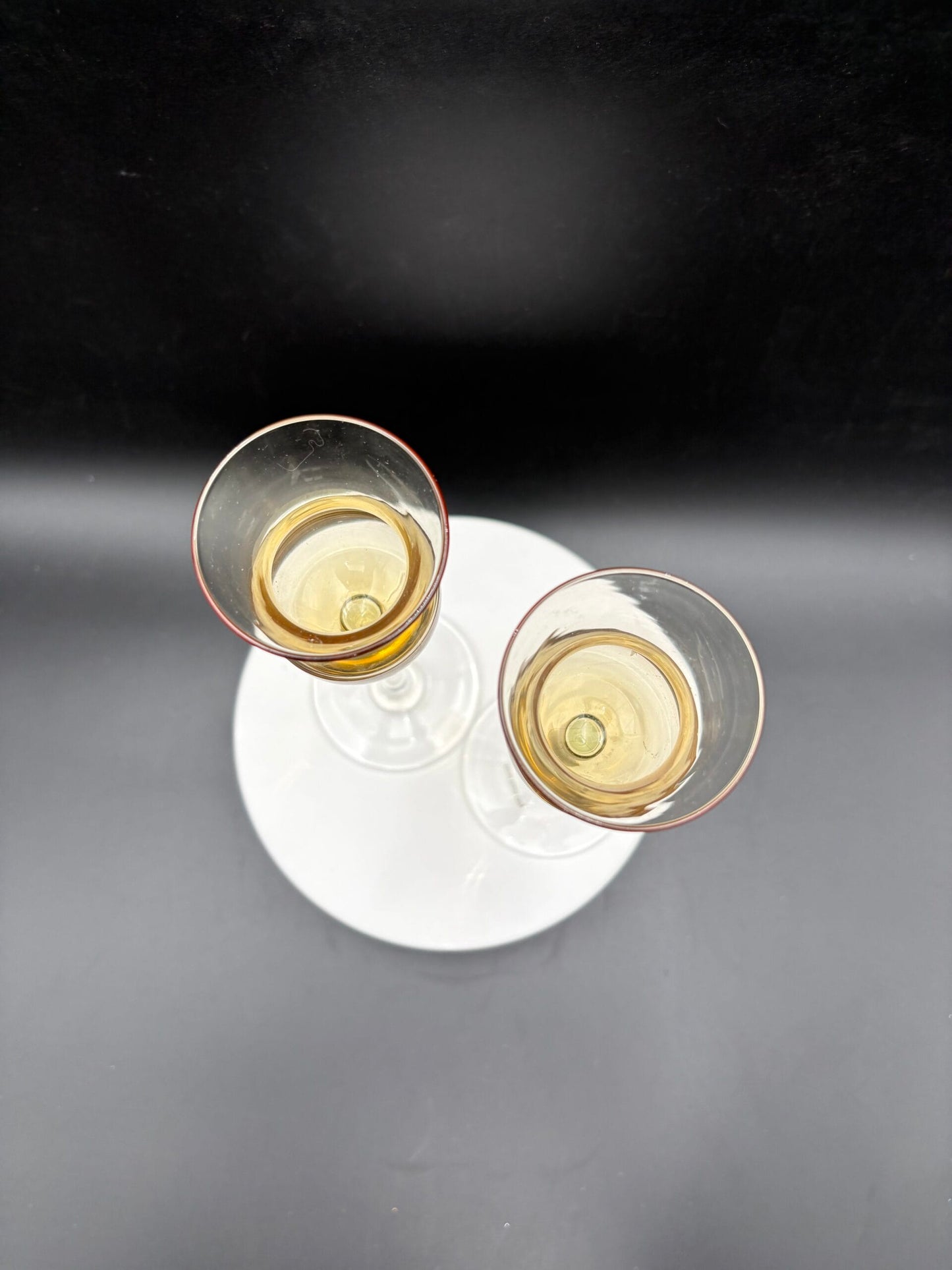 Krystal tulipan likørglas-2 stk.