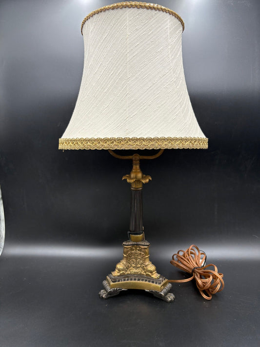 Vintage bordlampe i empire stil