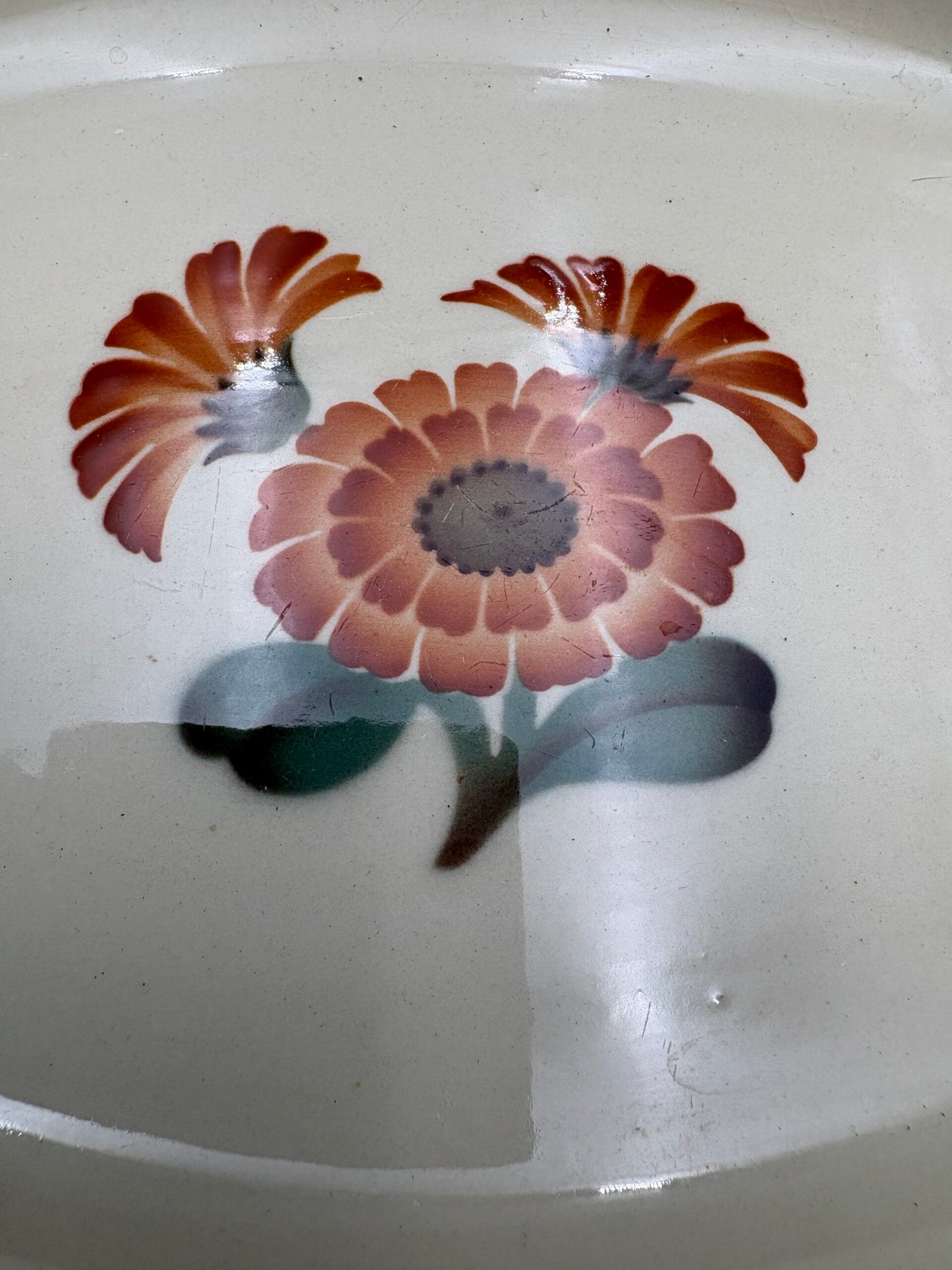 Aluminia fajance Morgenfrue Oval skål