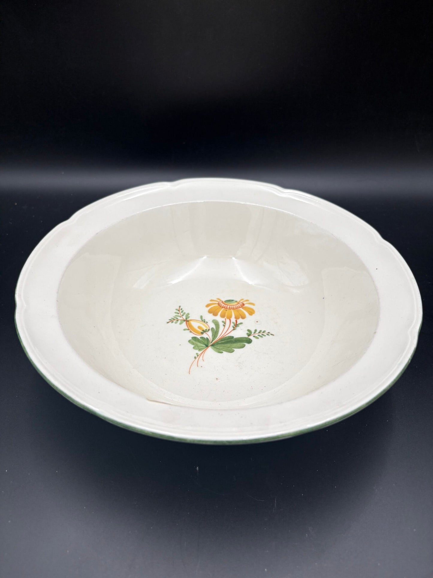 Aluminia fajance Maj Stor skål, ca. ø25,5cm