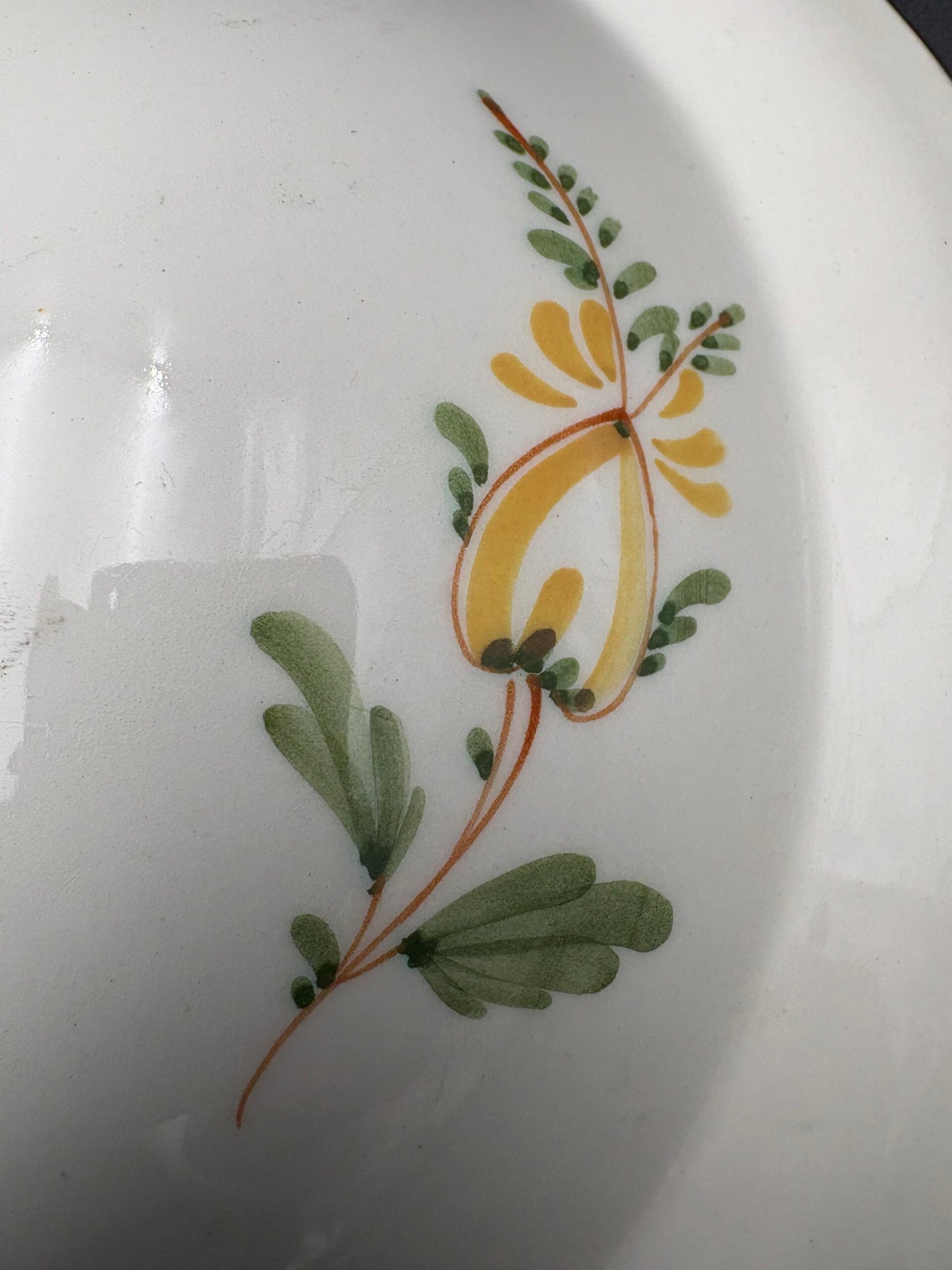 Aluminia fajance Maj Stor skål, ca. ø25,5cm