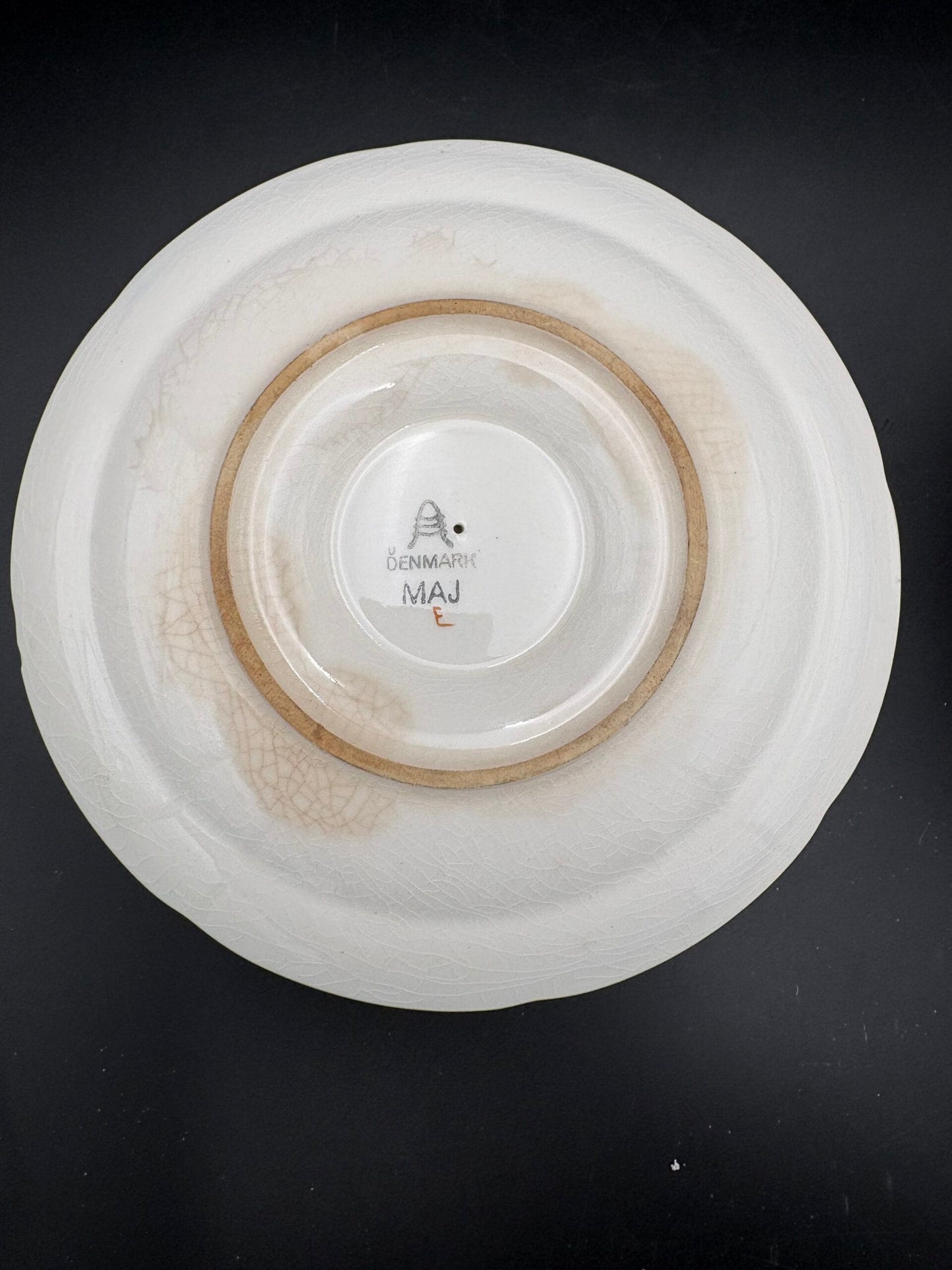 Aluminia fajance Maj Sovseskål, ca. ø17,5cm