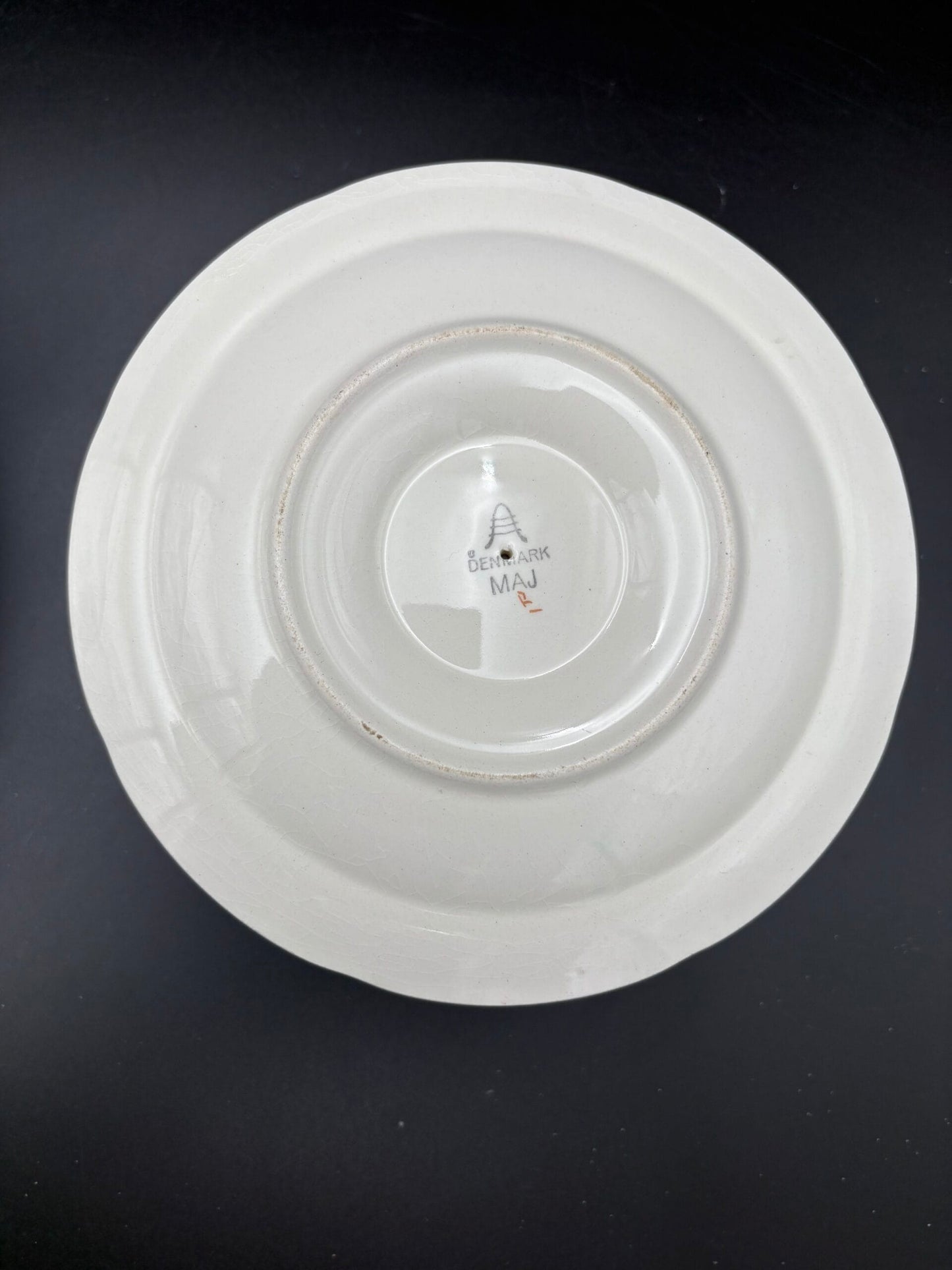 Aluminia fajance Maj Sovseskål, ca. ø17,5cm